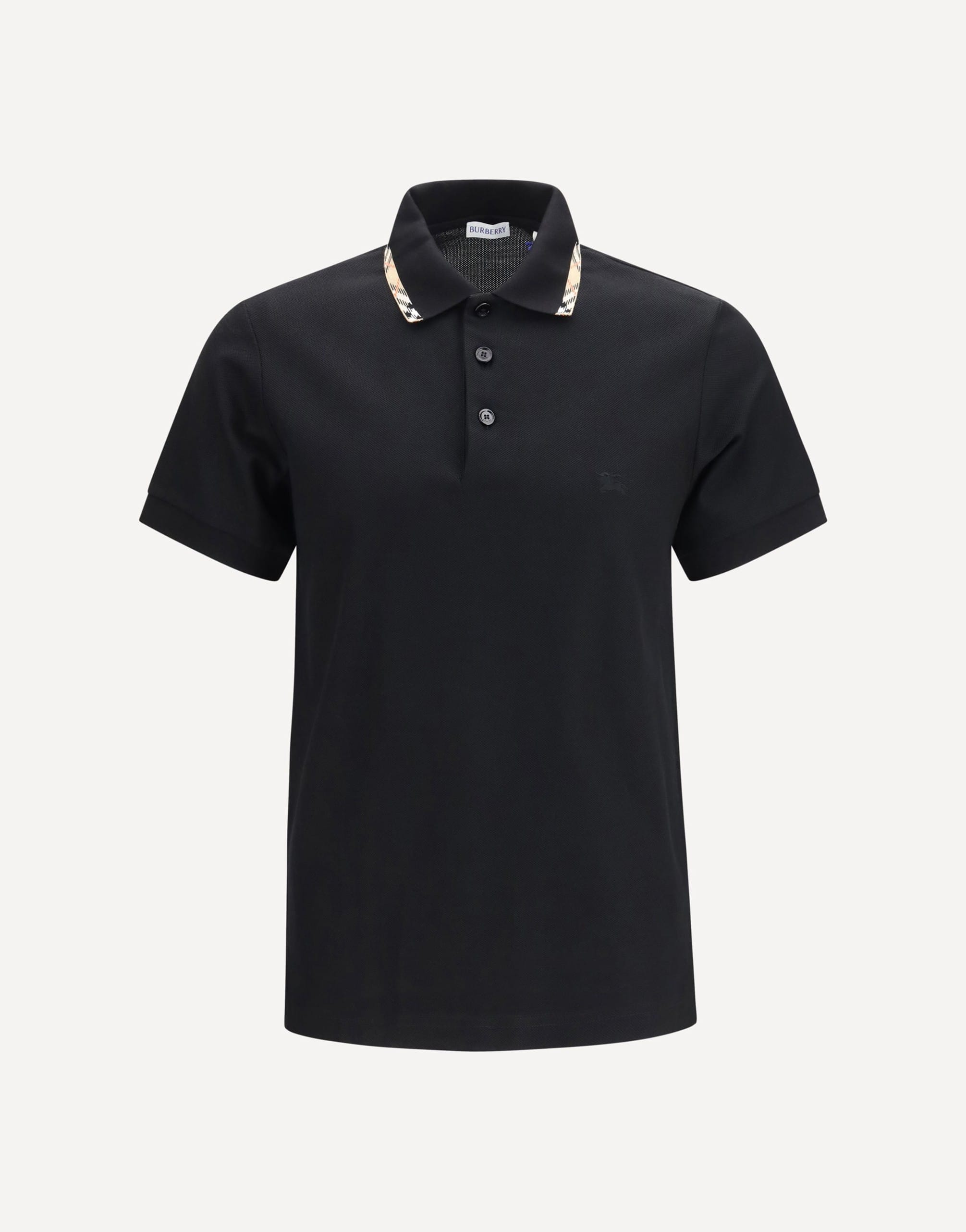 Burberry Piqué Polo Shirt With Equestrian Knight