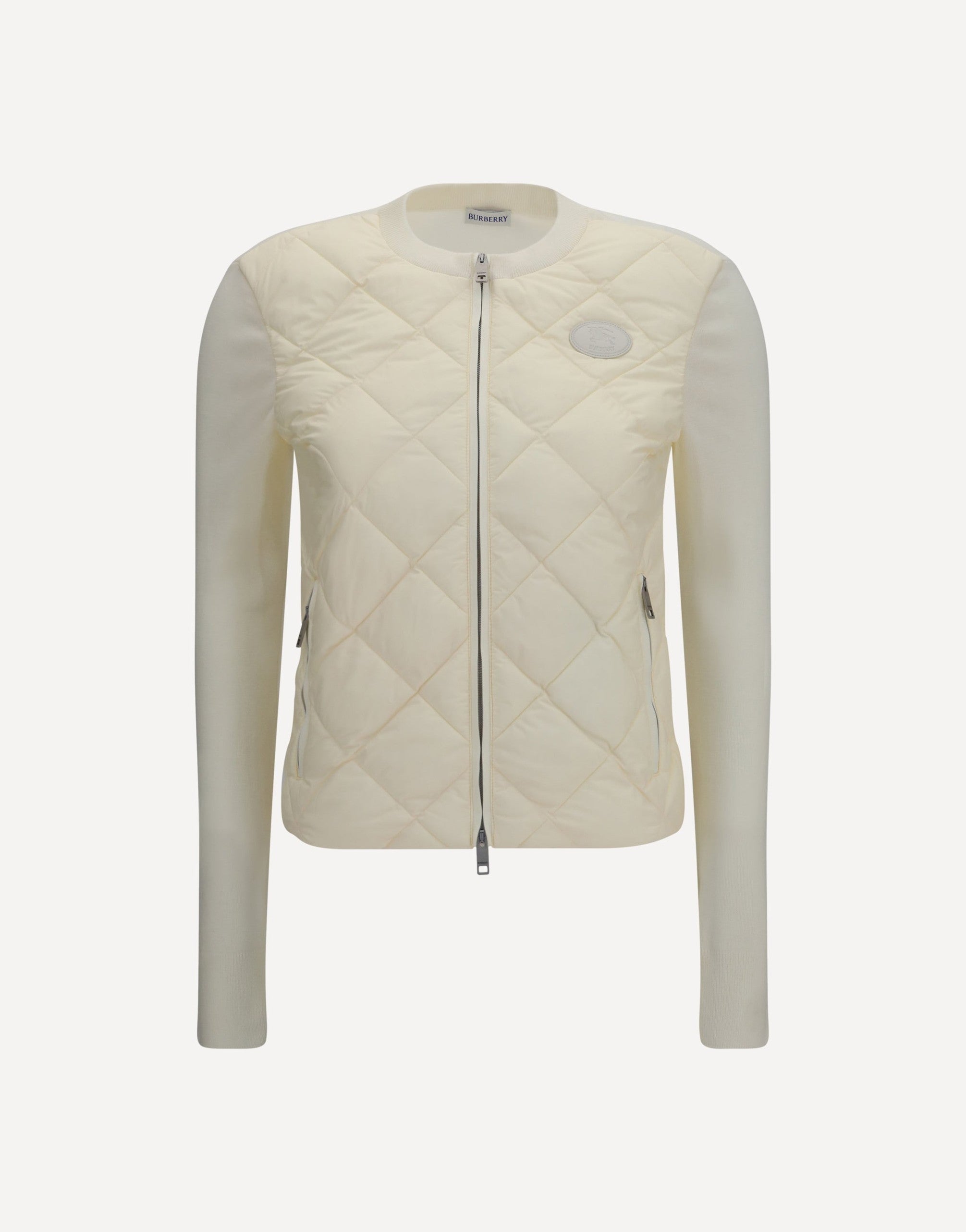 Burberry стеганый вязаный кардиган