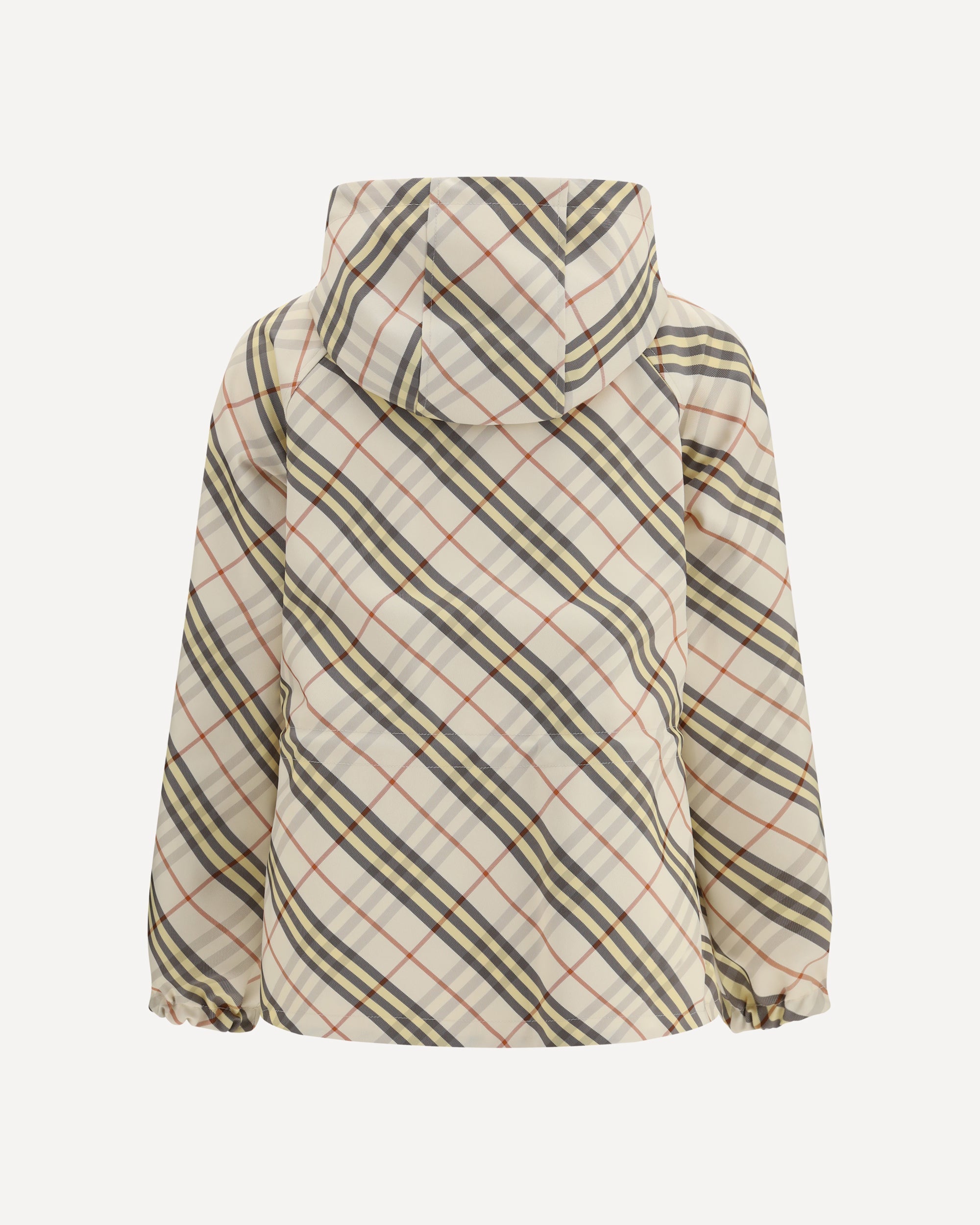 Giacca con cappuccio reversibile Check Burberry