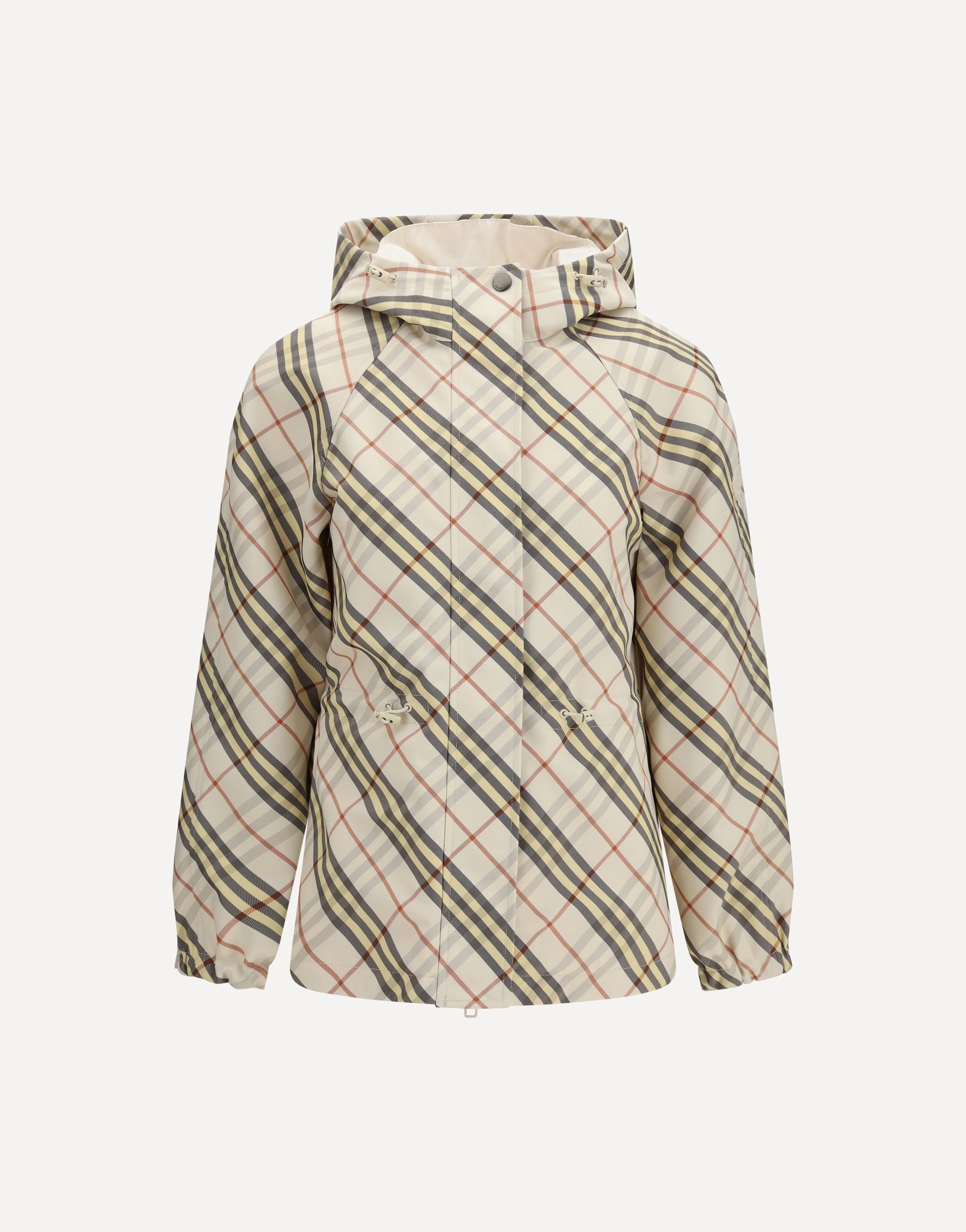 Burberry Reversible Check Hooded Jacket