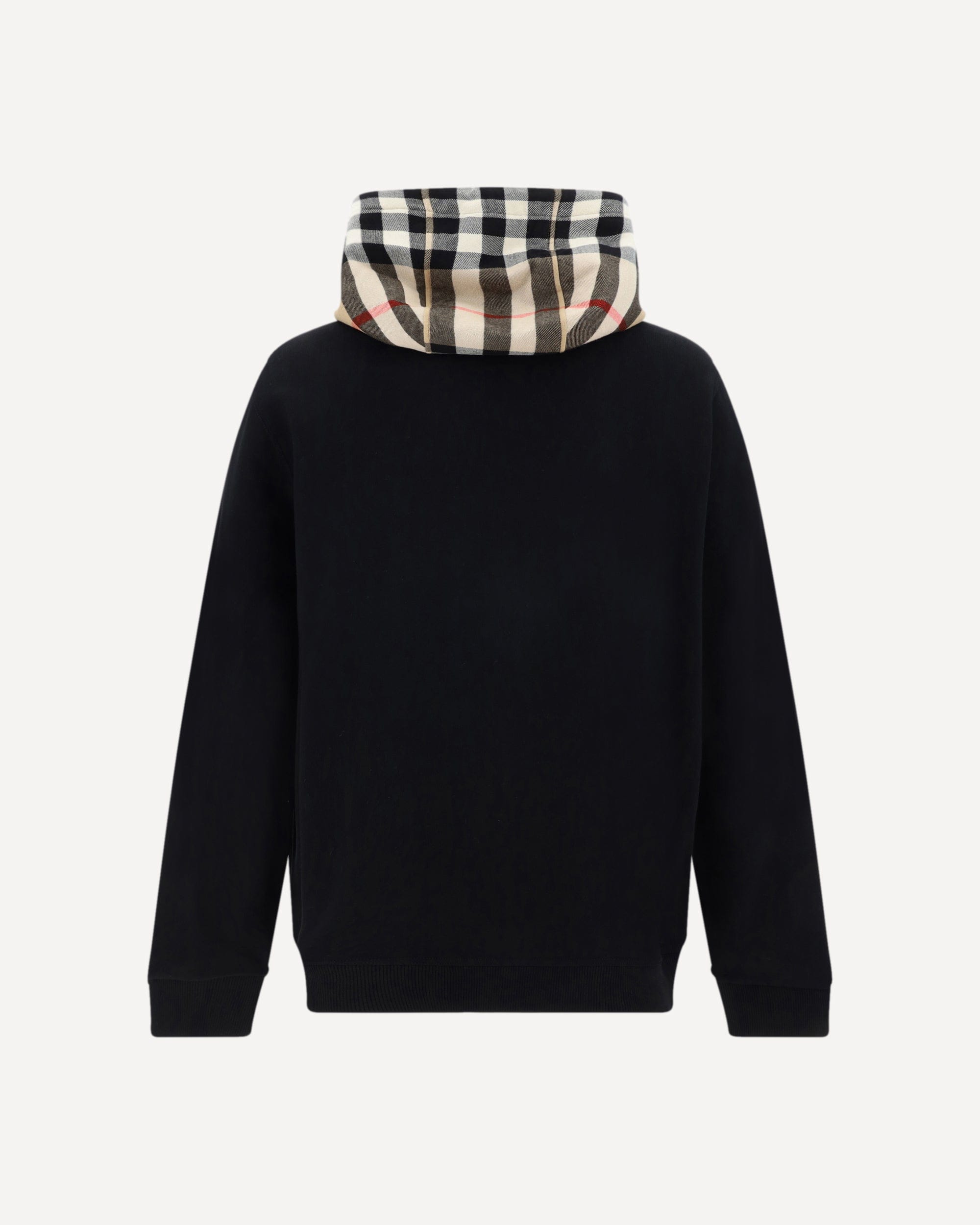 Burberry Samuel Hoodie With Check Archive