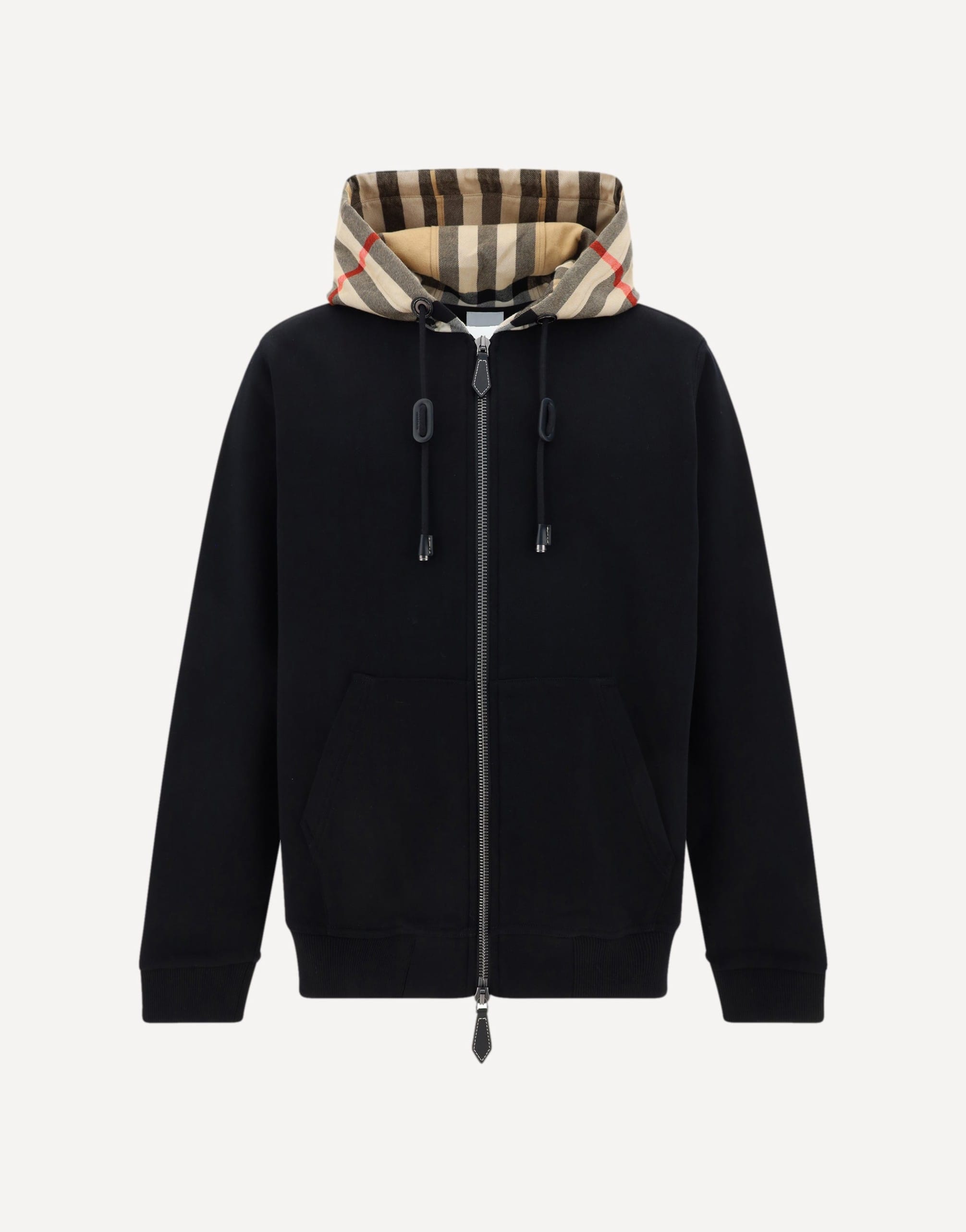 Burberry Samuel Hoodie With Check Archive