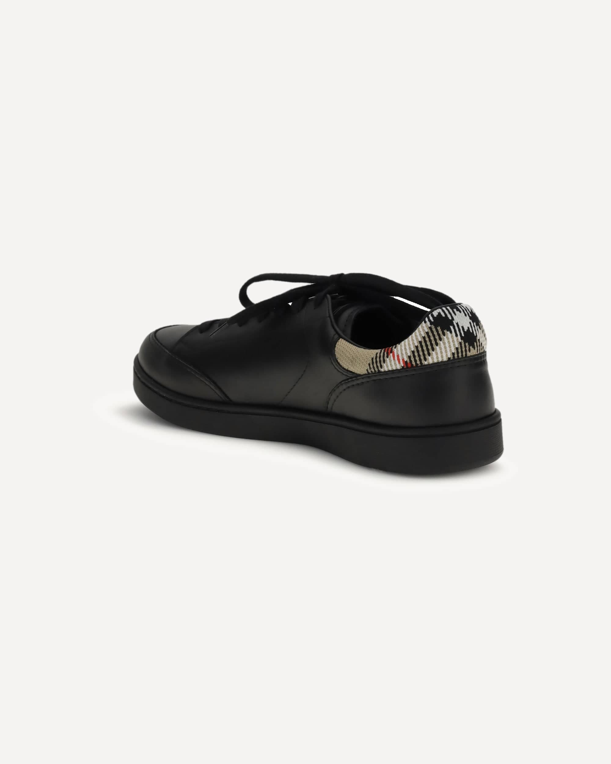 Burberry Set Sneakers With Burberry Check