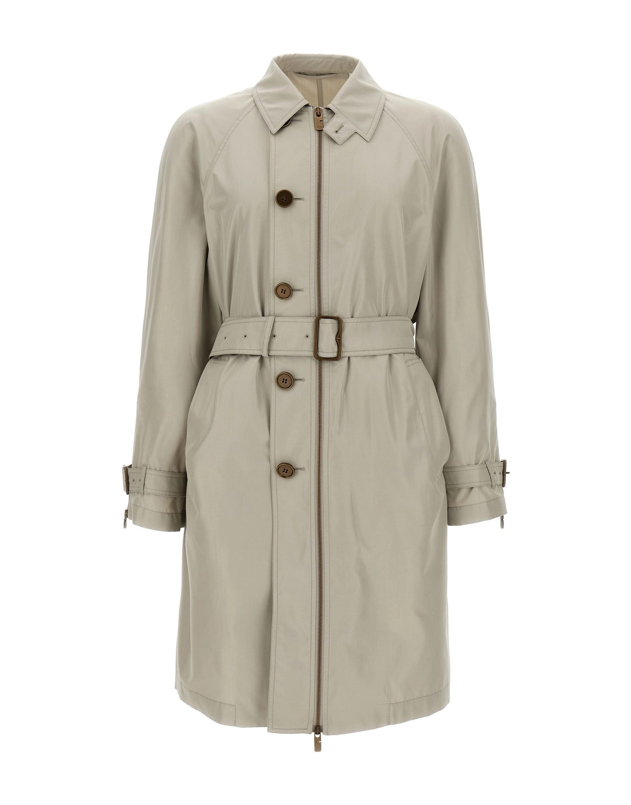 Burberry Burberry Silk Car Coat