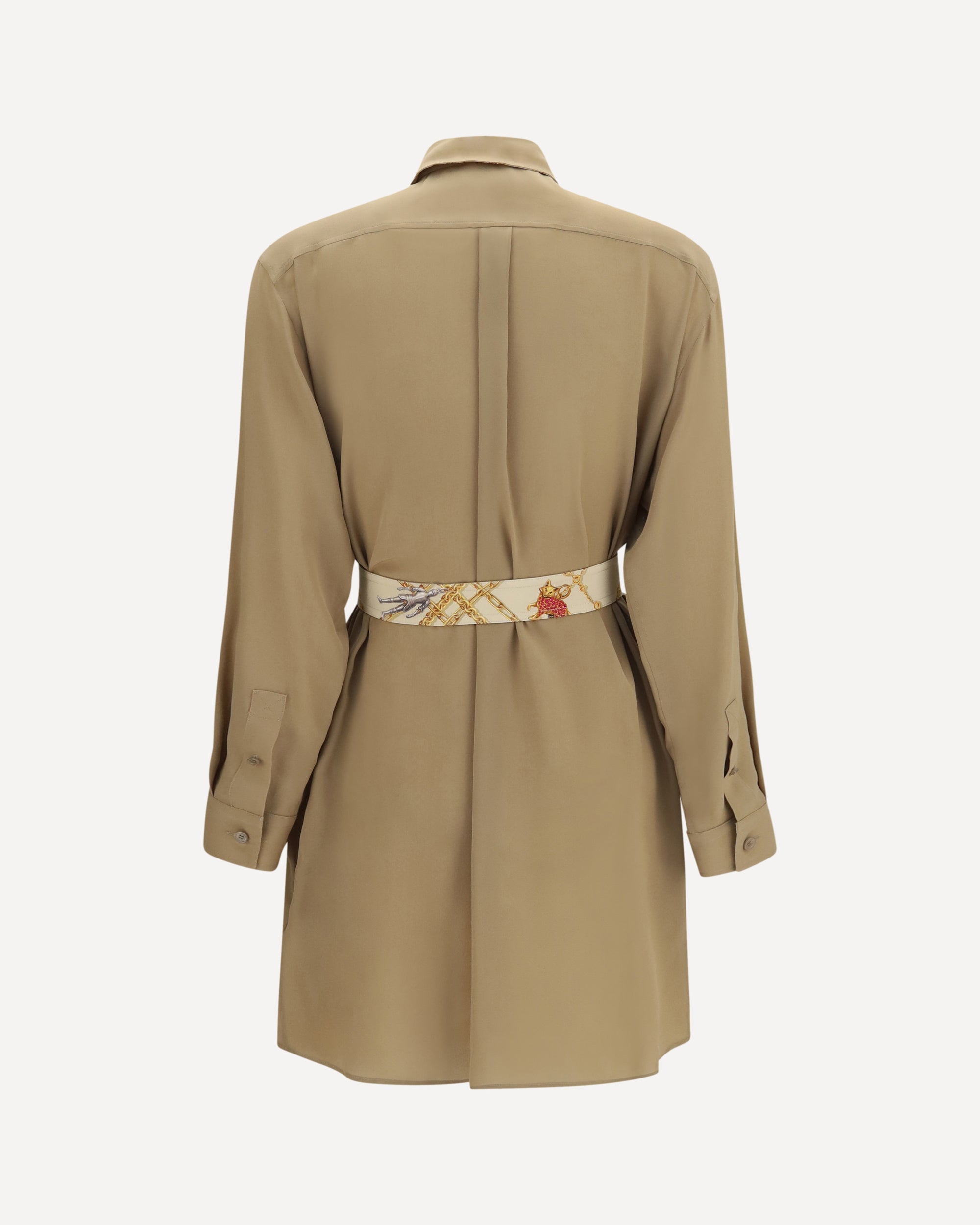 Burberry Silk Crêpe De Chine Shirt Dress - alternate view