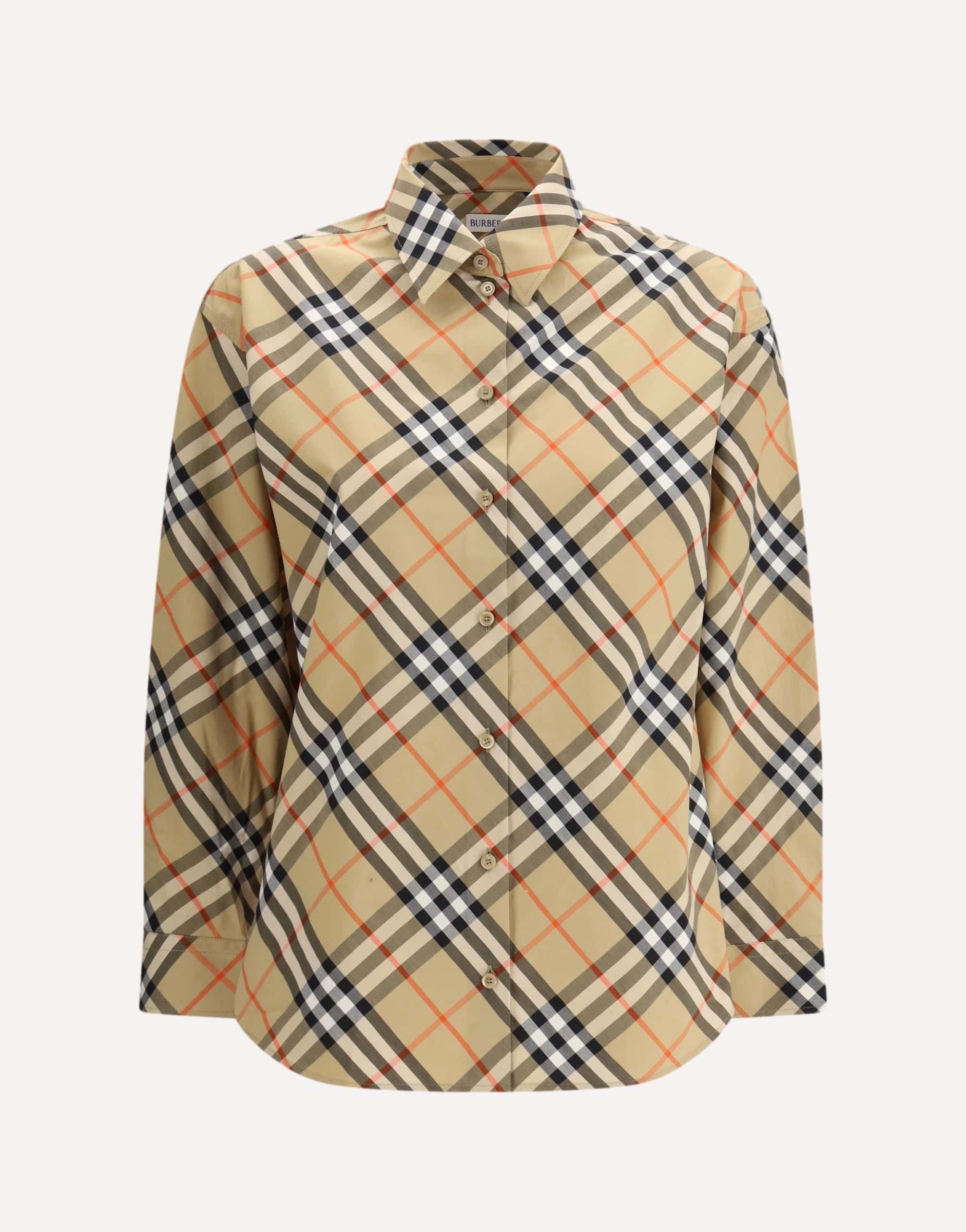 Burberry Slim Fit Cotton Check Shirt