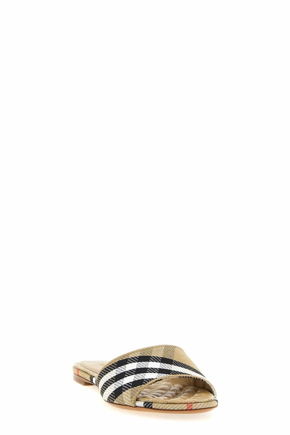 Burberry Burberry Sloane Check Slides