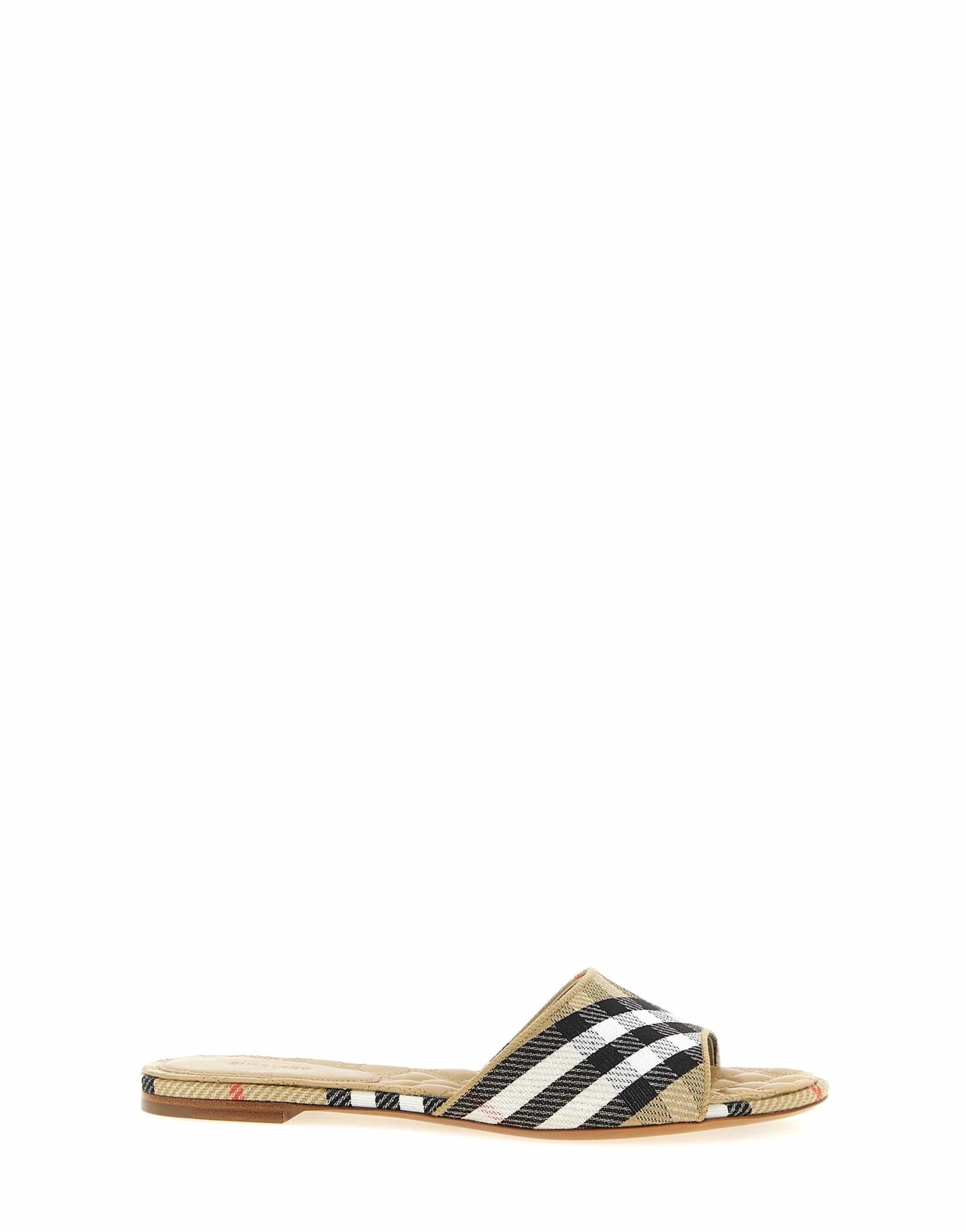 Burberry Burberry Sloane Check Slides