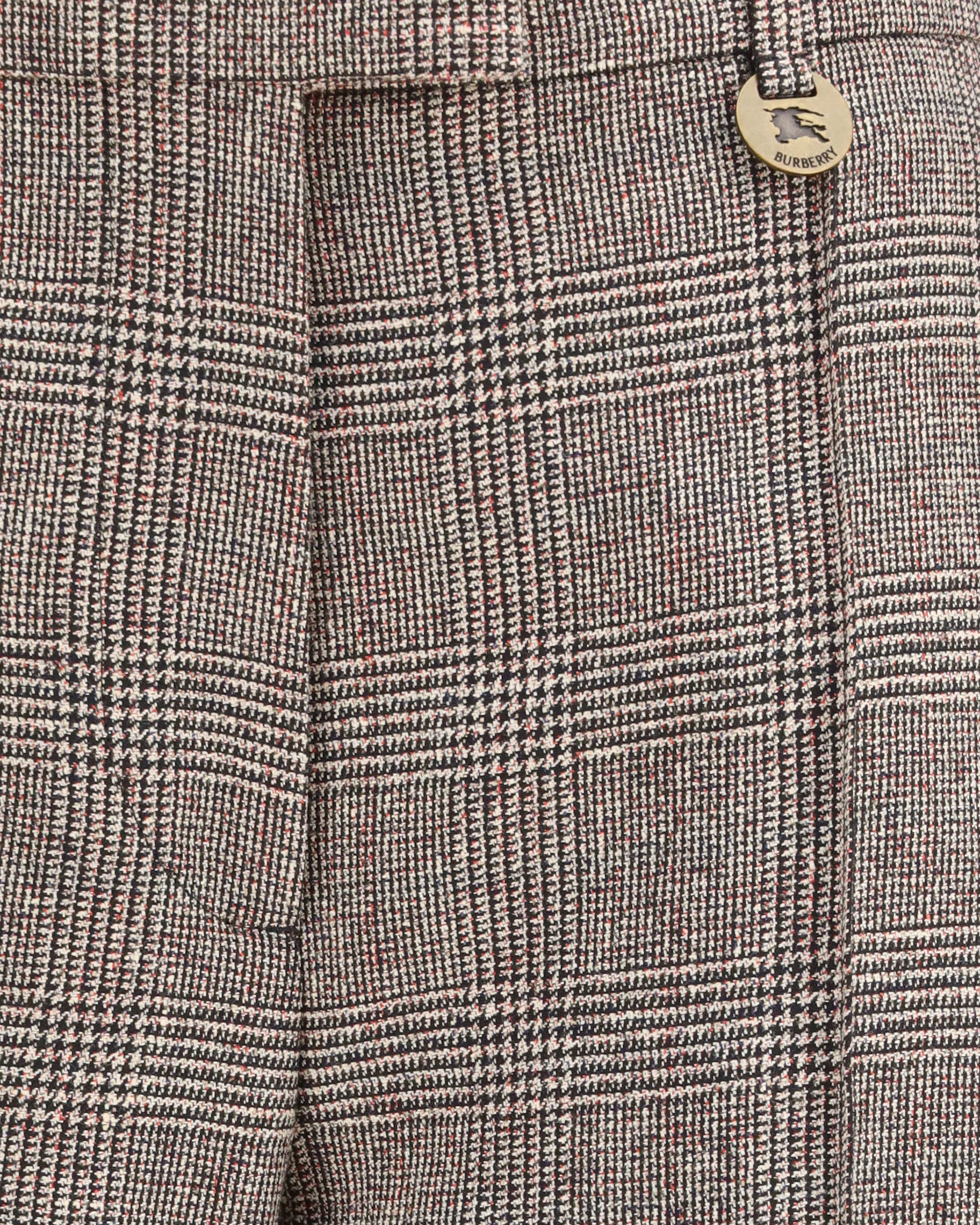 Burberry 테일러드 리넨 울 혼방 팬츠