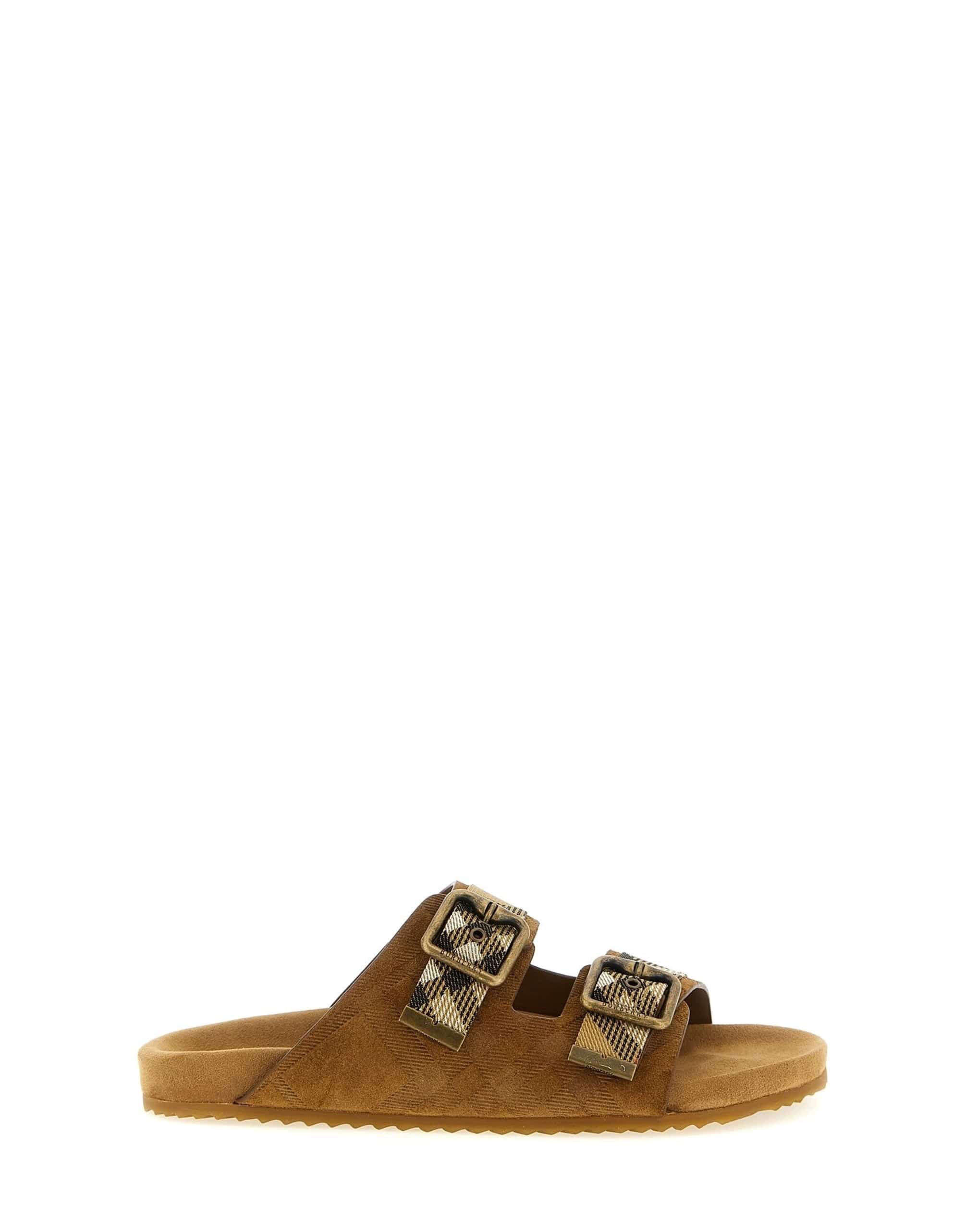 Burberry Burberry Urchin Suede Sandals