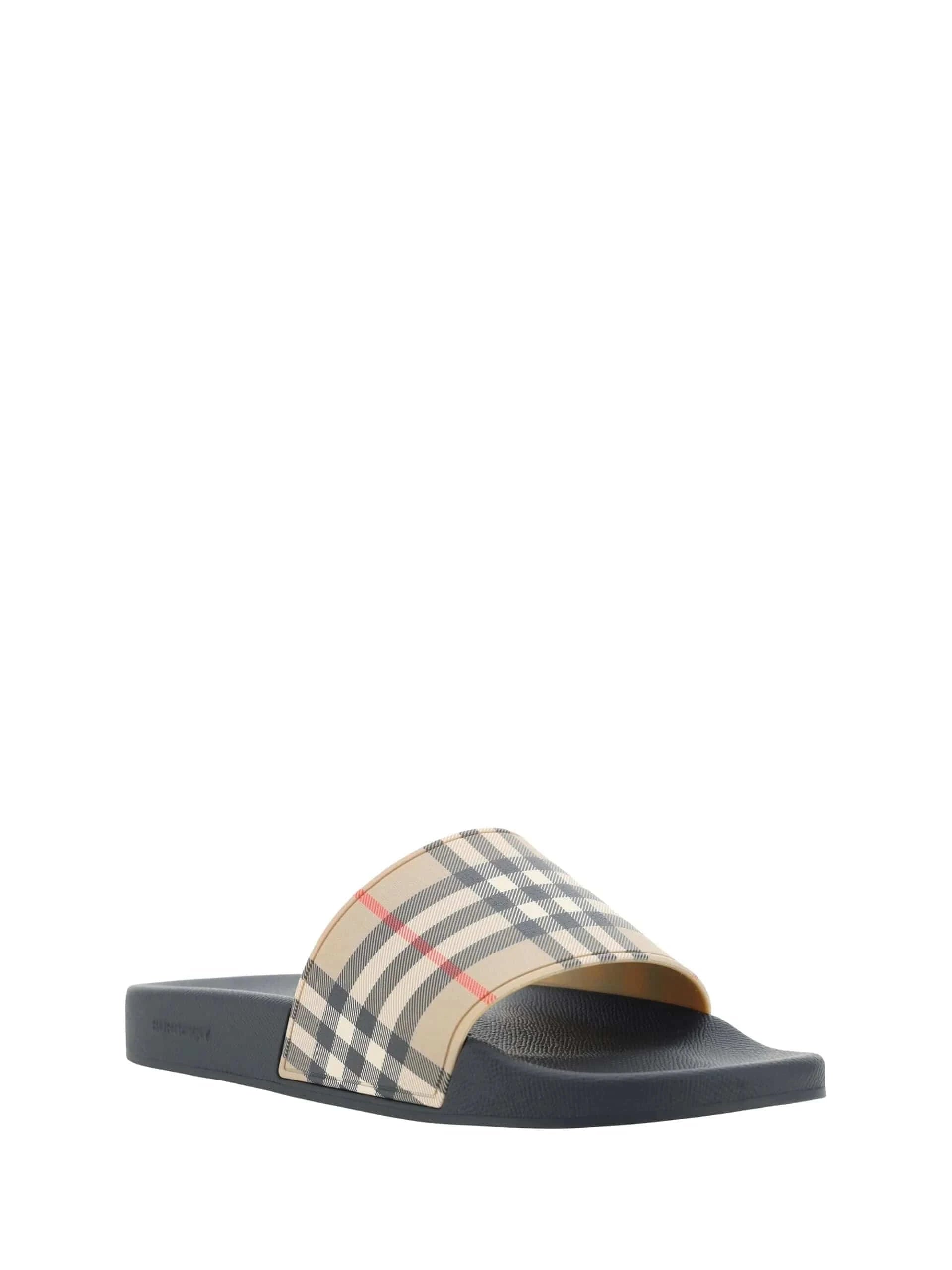 Burberry Vintage Check Flat Slides