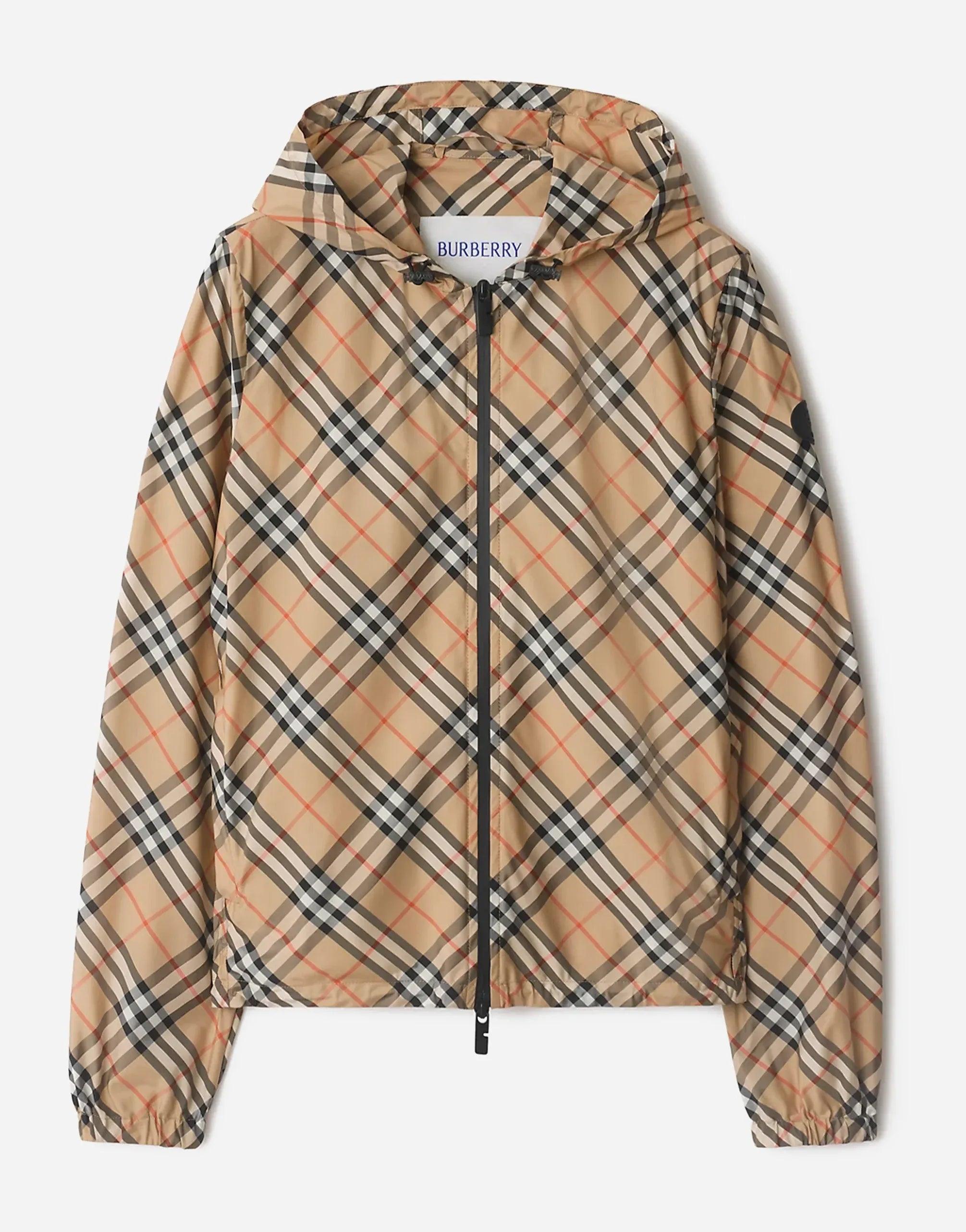 Burberry Check Hooded Jacket
