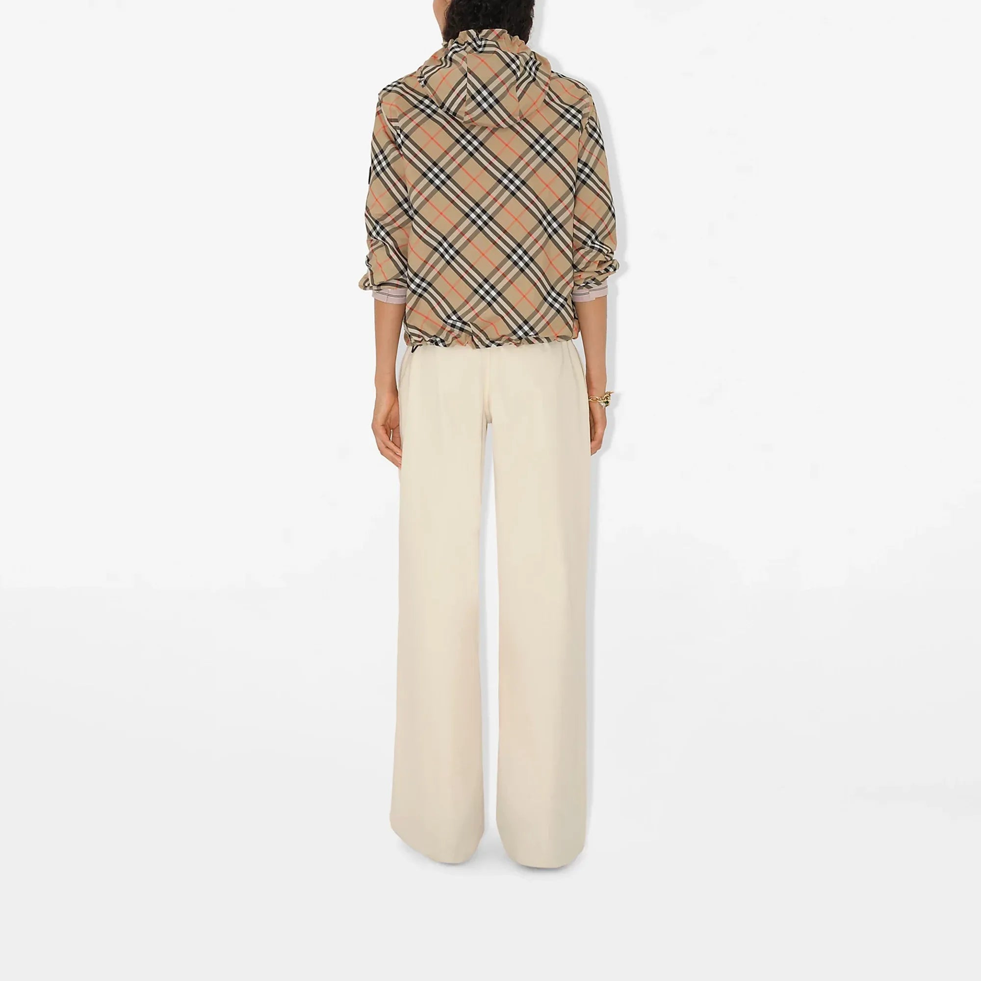 Burberry Check Hooded Jacket