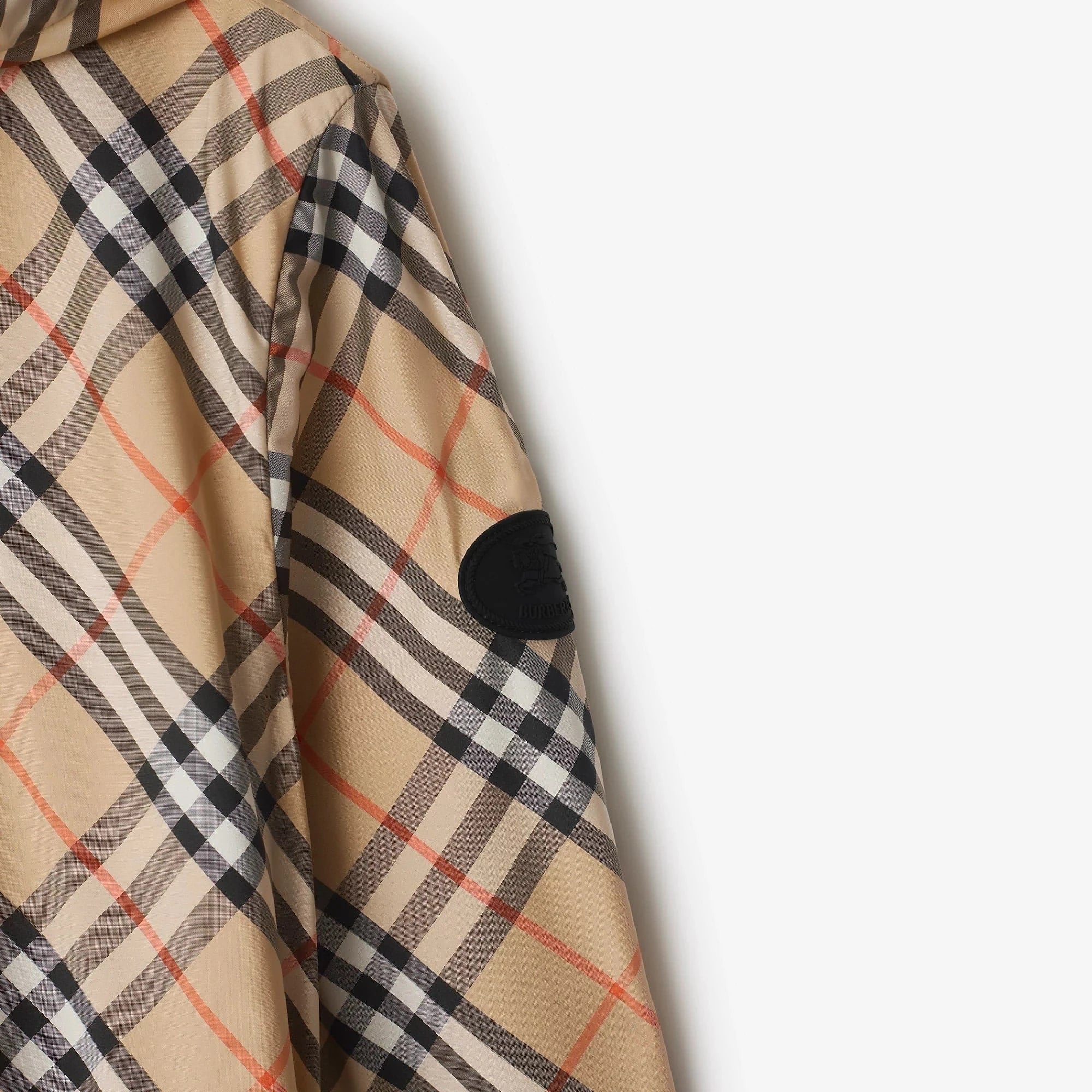 Burberry Check Hooded Jacket