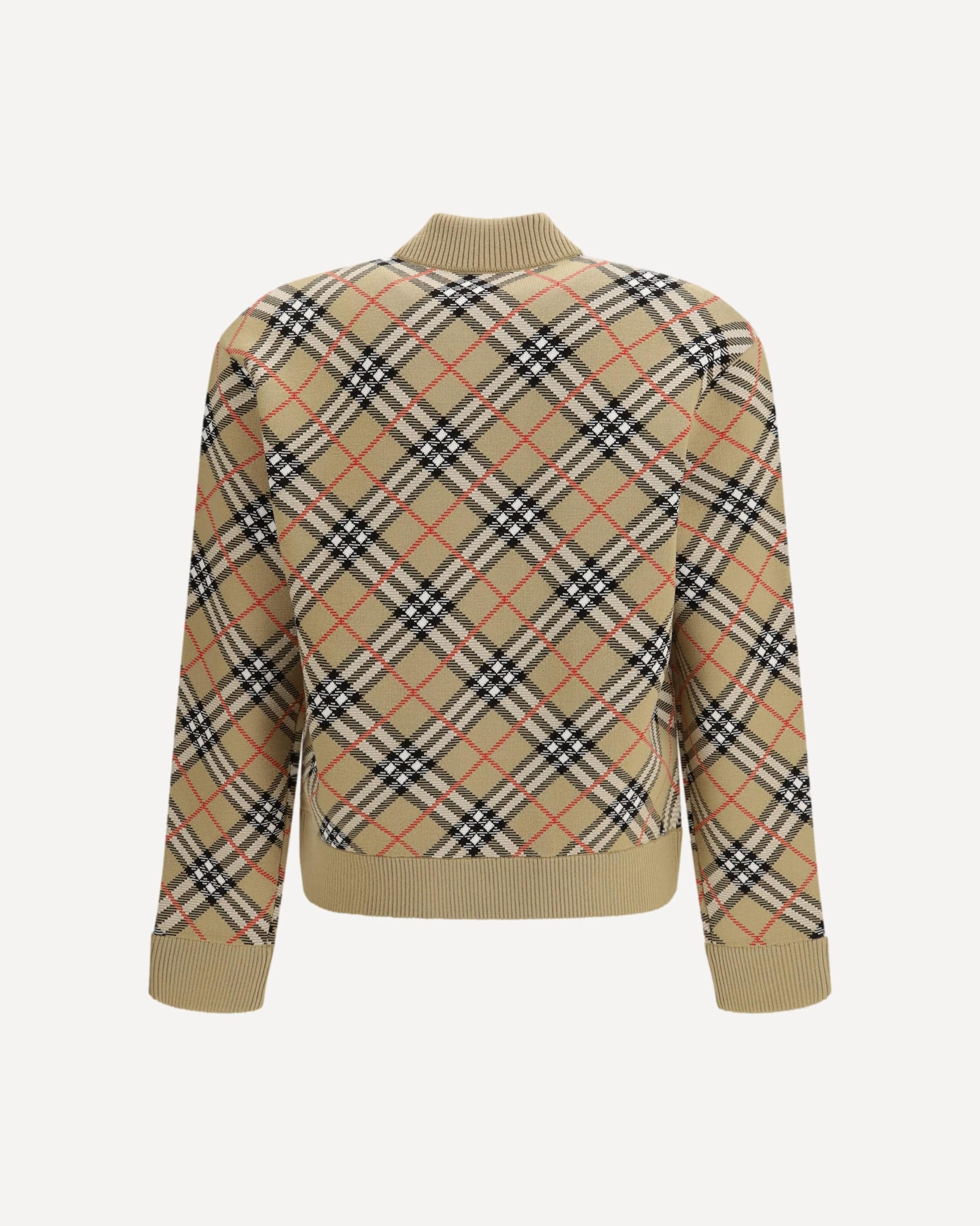 Burberry Vintage Check Zip Cardigan - alternate view