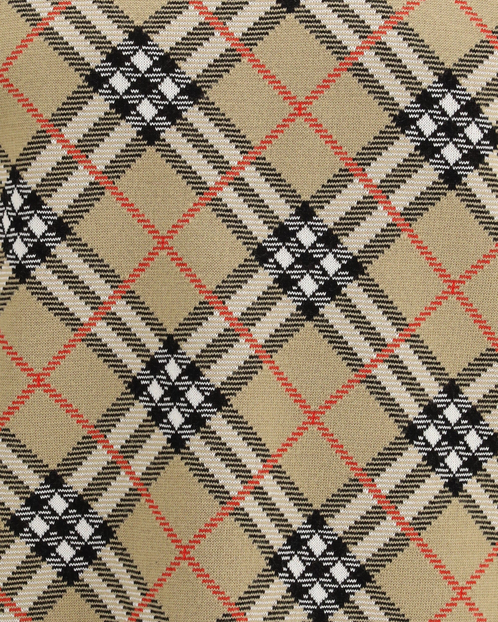 Burberry Wool Check Sweater