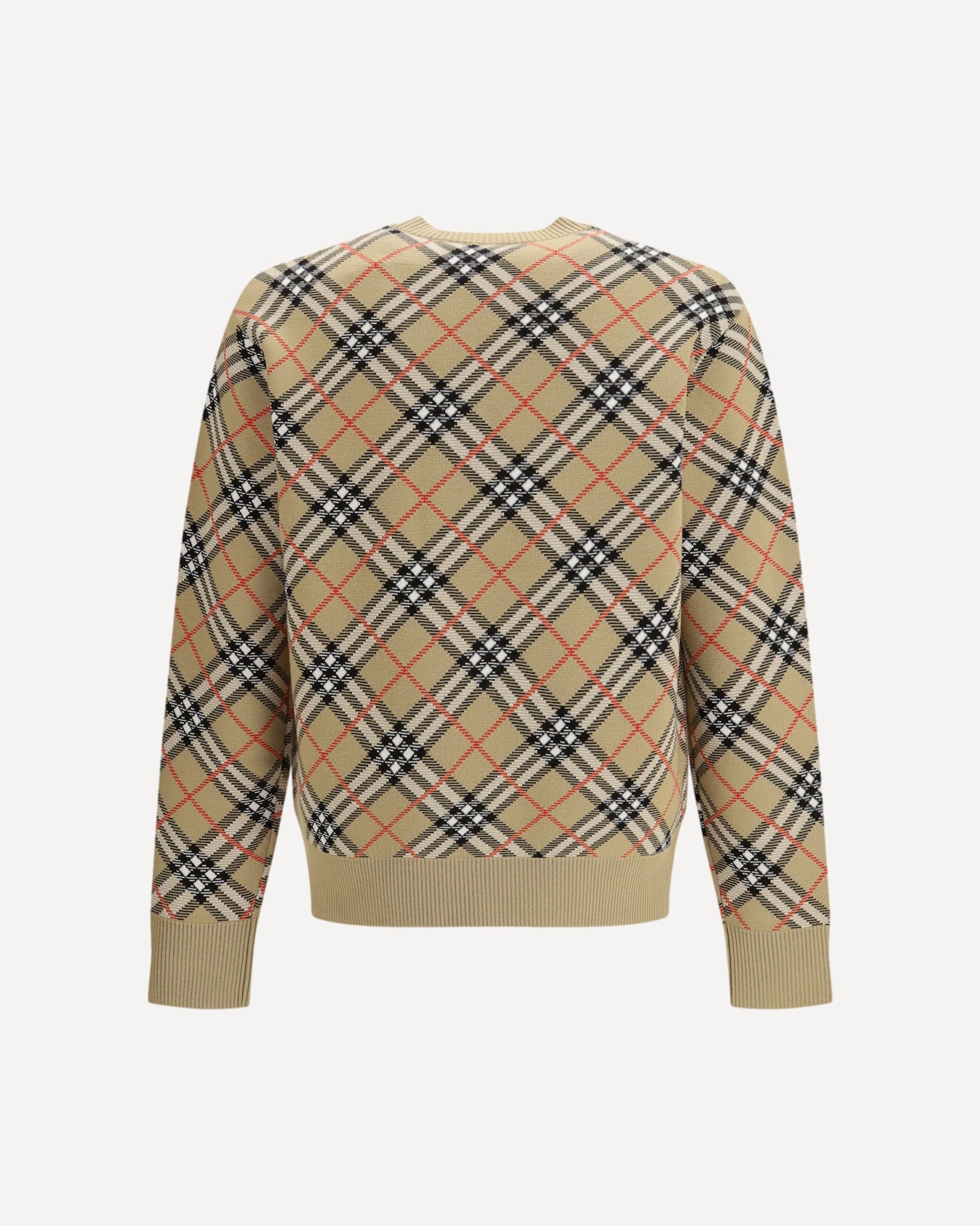 Burberry Wool Check Sweater - alternate view