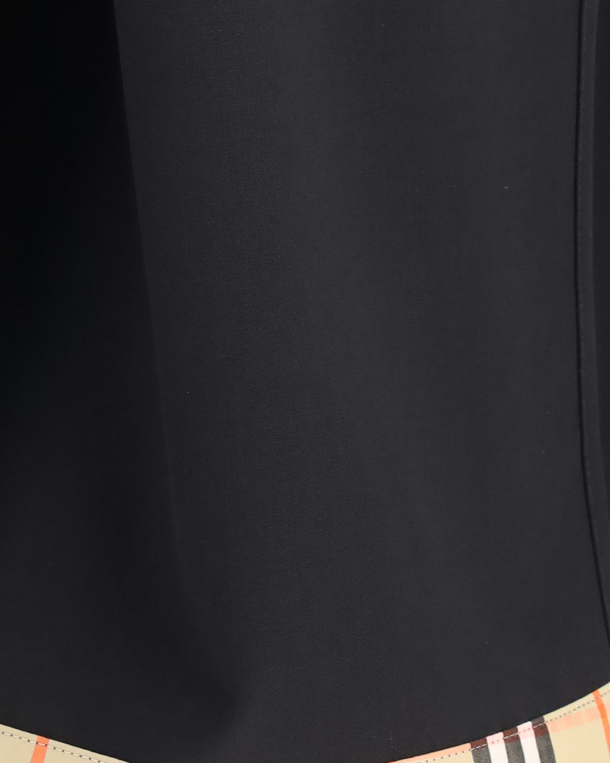 Burberry Wool Twill Midi Skirt