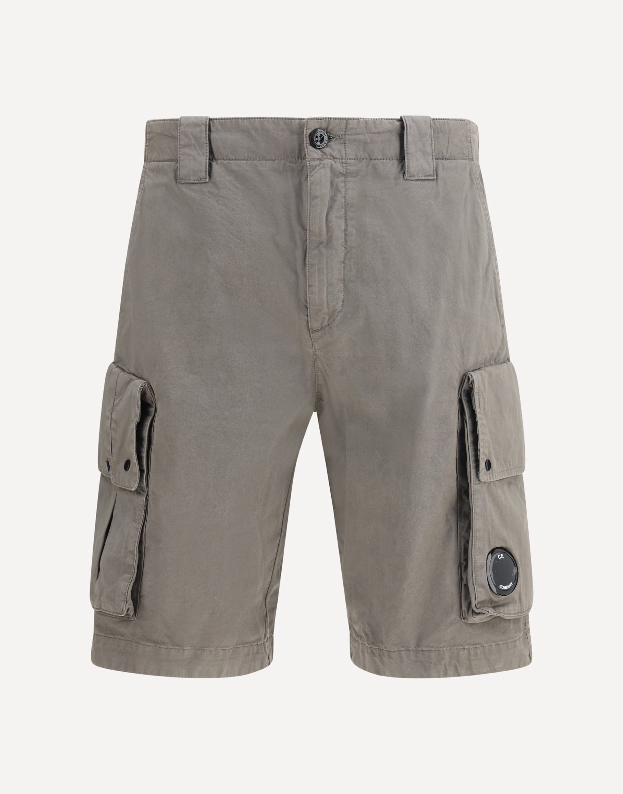 C.P. Company Cotton Gabardine Bermuda Shorts