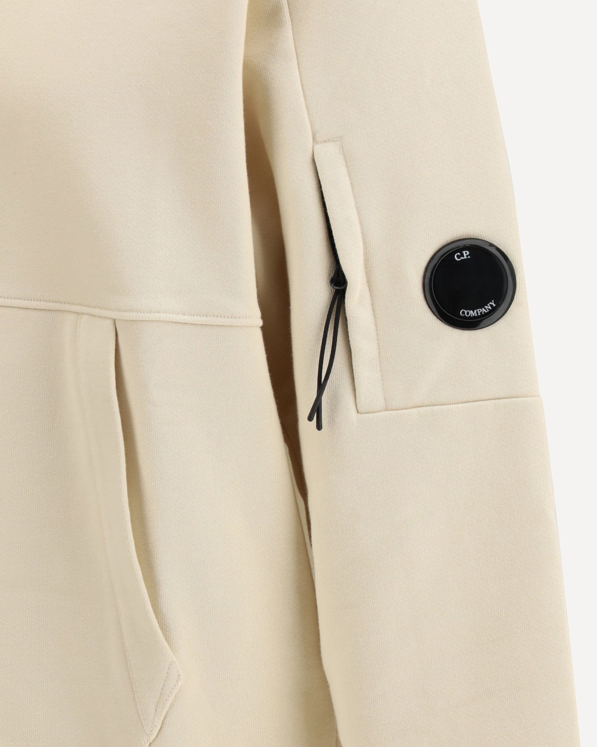 C.P. Company Diagonal Raised Fleece Hooded Sweatshirt