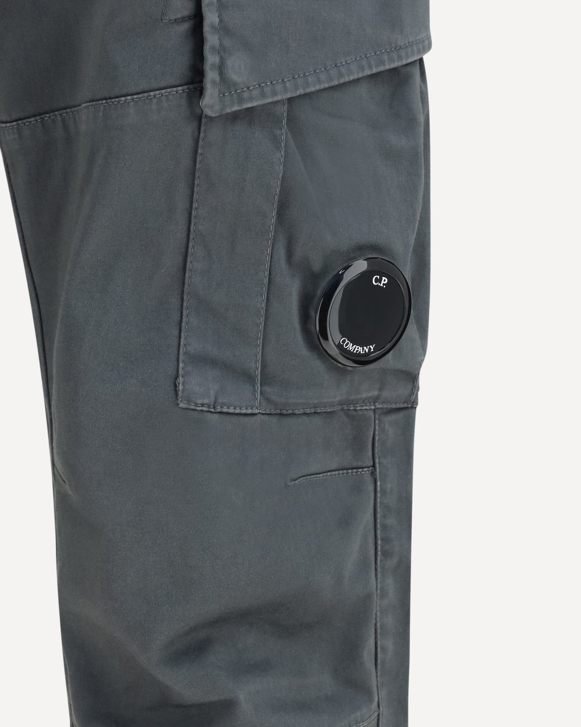 C.P. Company Stretch Satin Cargo Pants