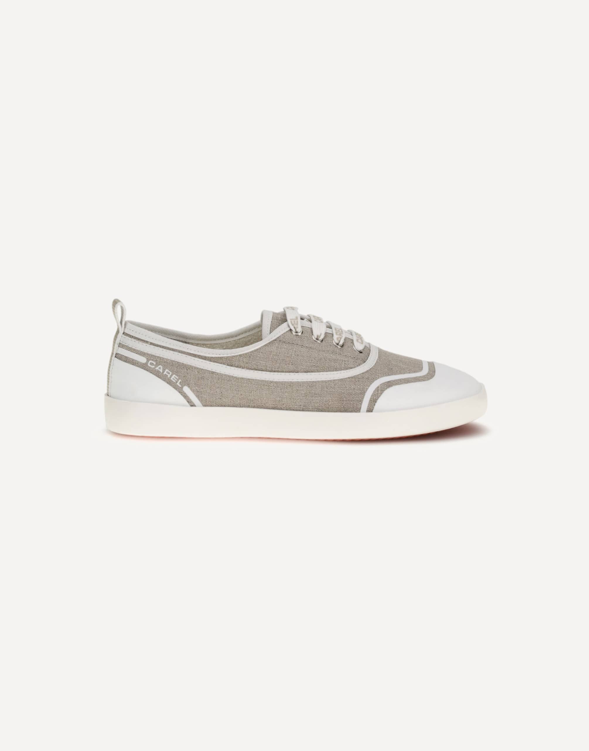 Carel Paris Canvas Sneakers With Flat Sole