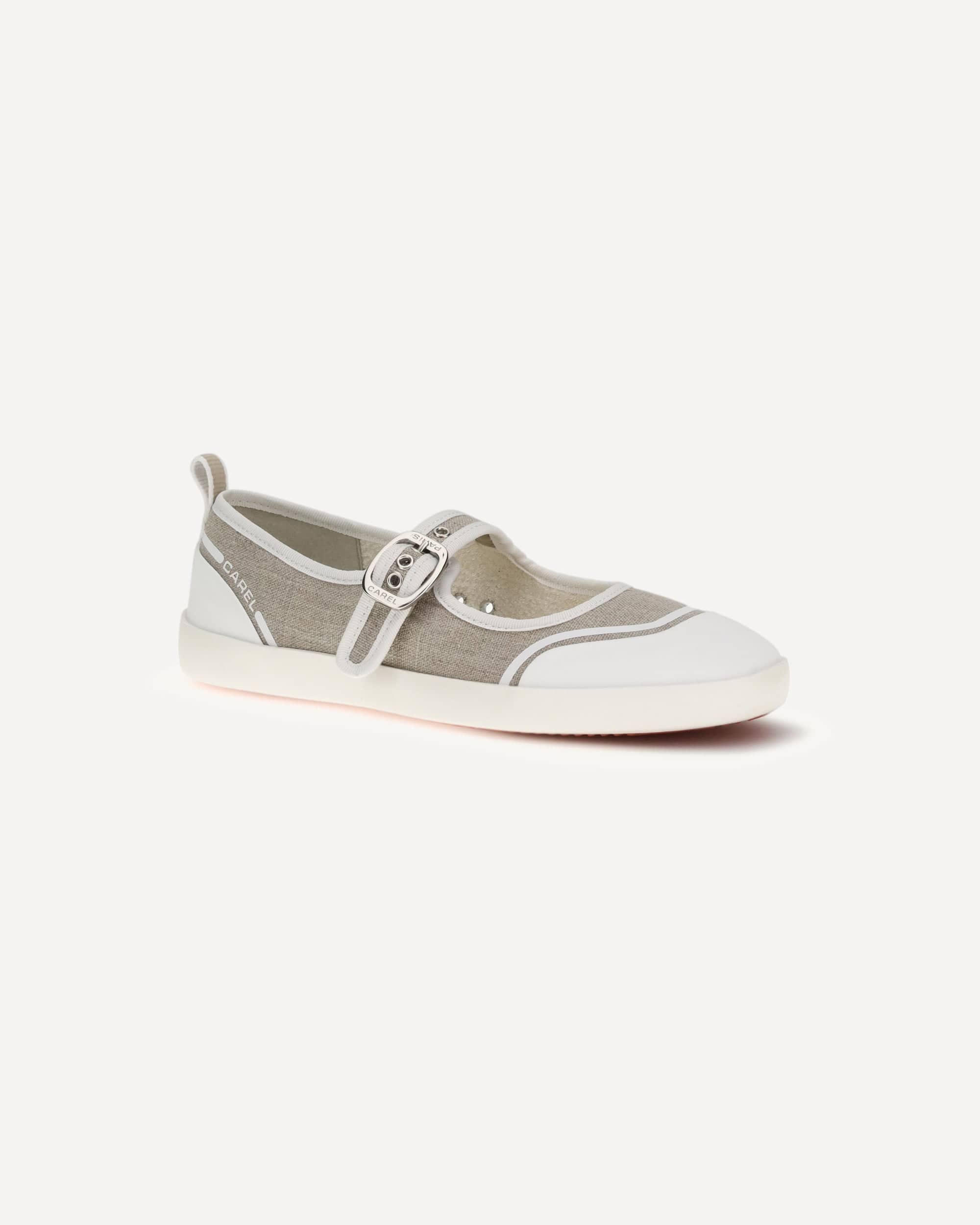 Ballerine Sportive in Tela - alternate view