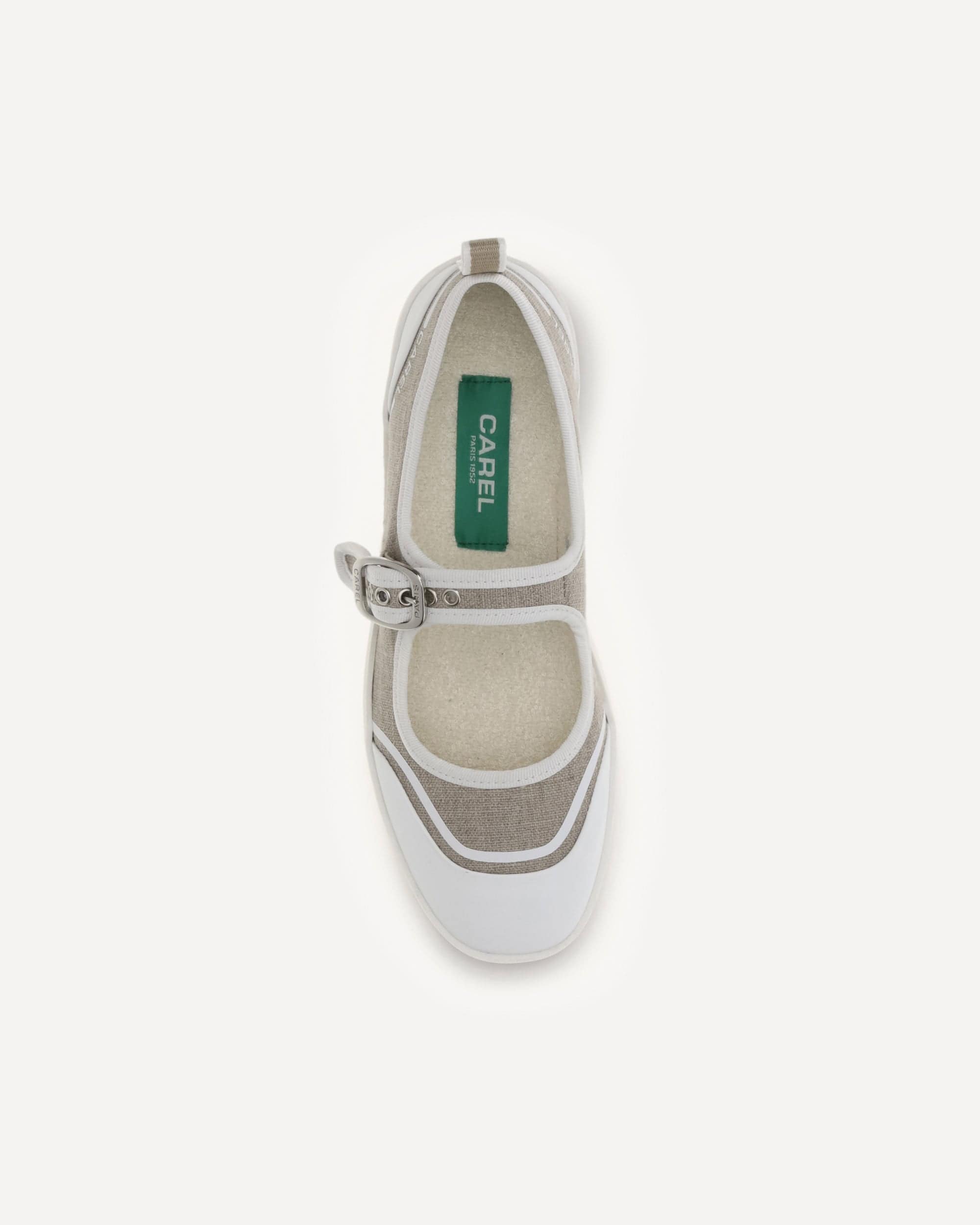 Carel Paris キャンバス スポーツバレリーナ