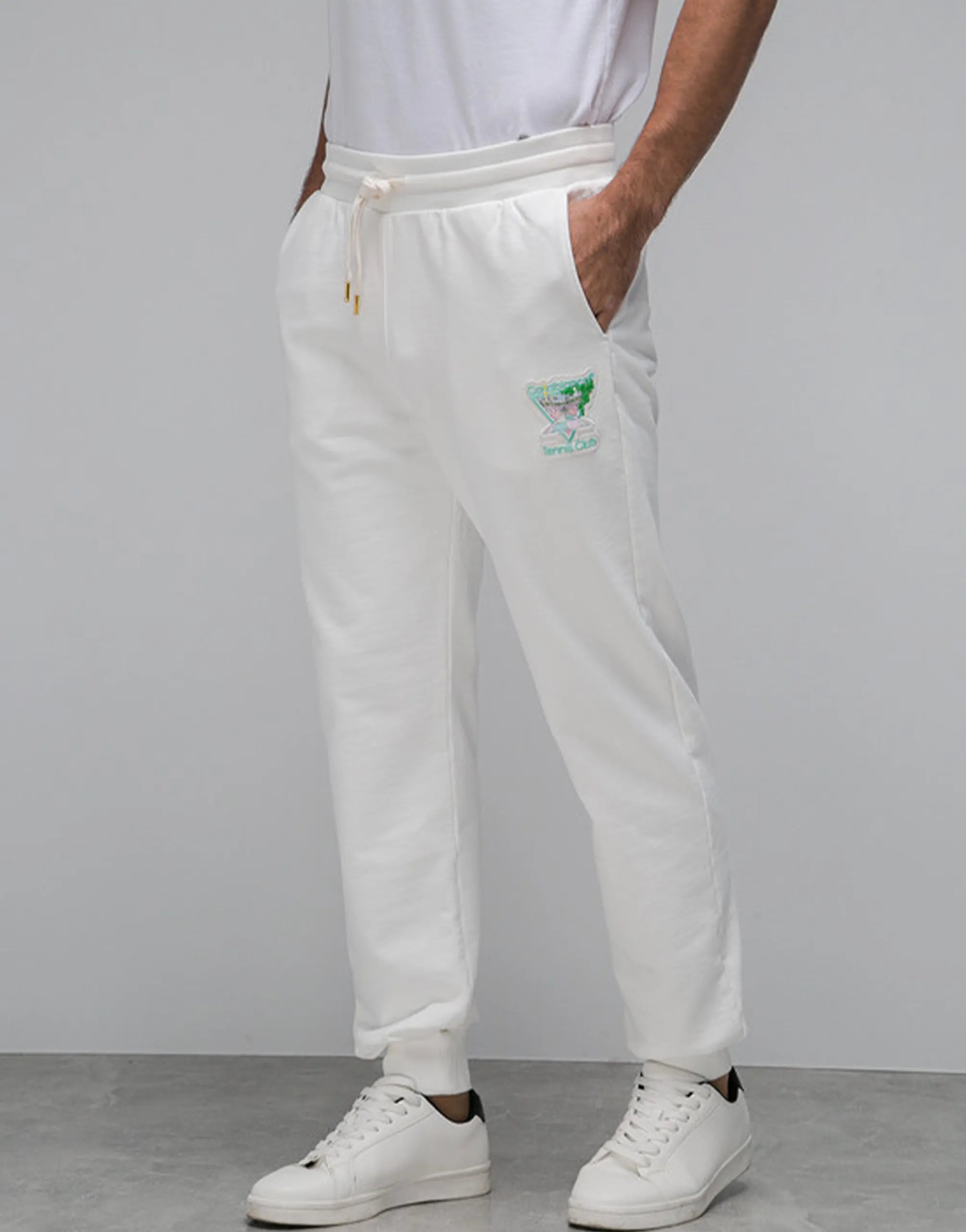 Casablanca Drawstring Tapered Jogger Sweatpants - alternate view