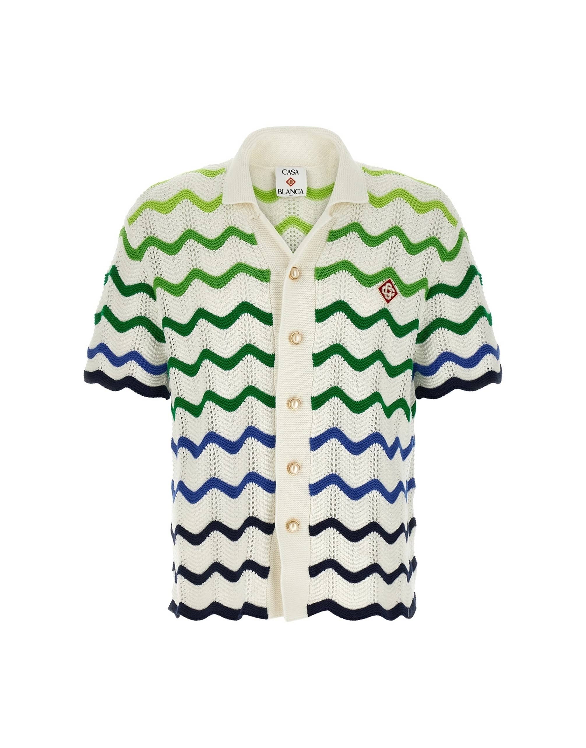 Casablanca Gradient Wave Shirt