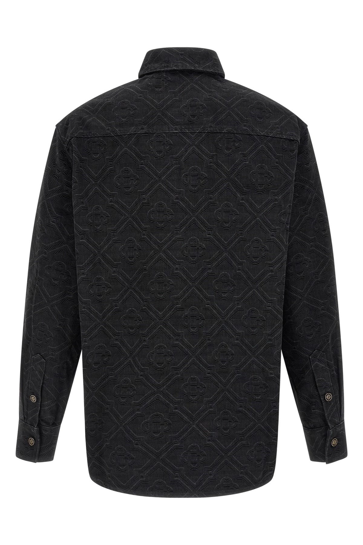 Casablanca Casablanca Laser Monogram Denim Overshirt