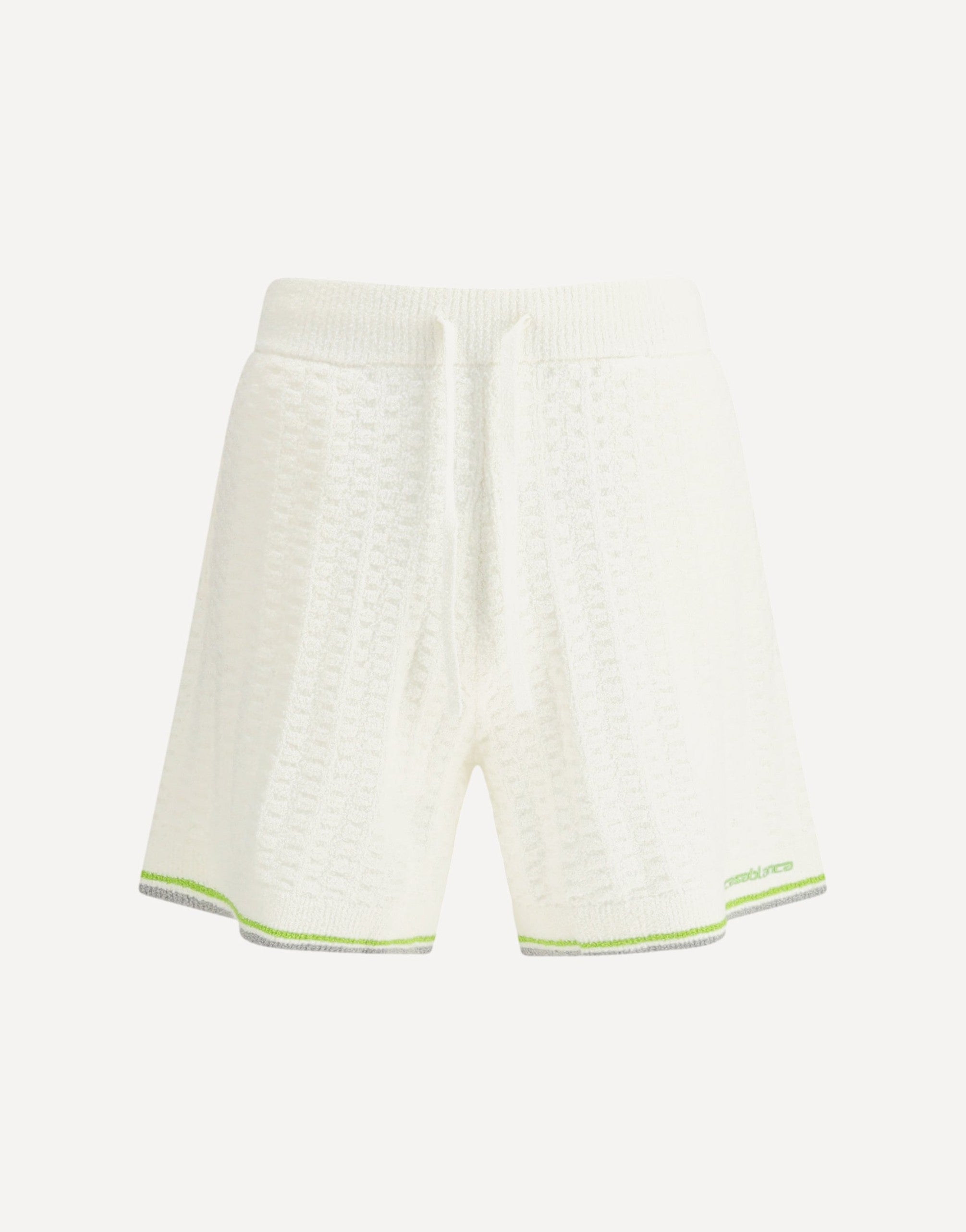 Casablanca Tennis Bouclé Shorts