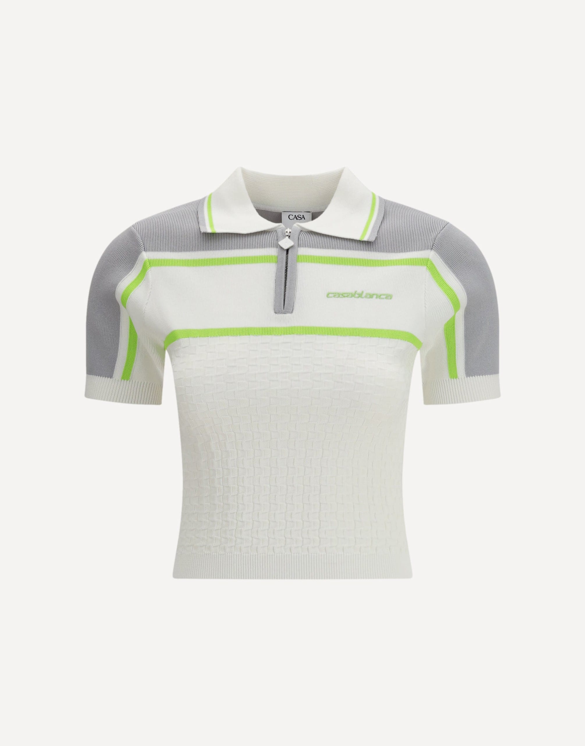 Casablanca Tennis Knit Polo Shirt
