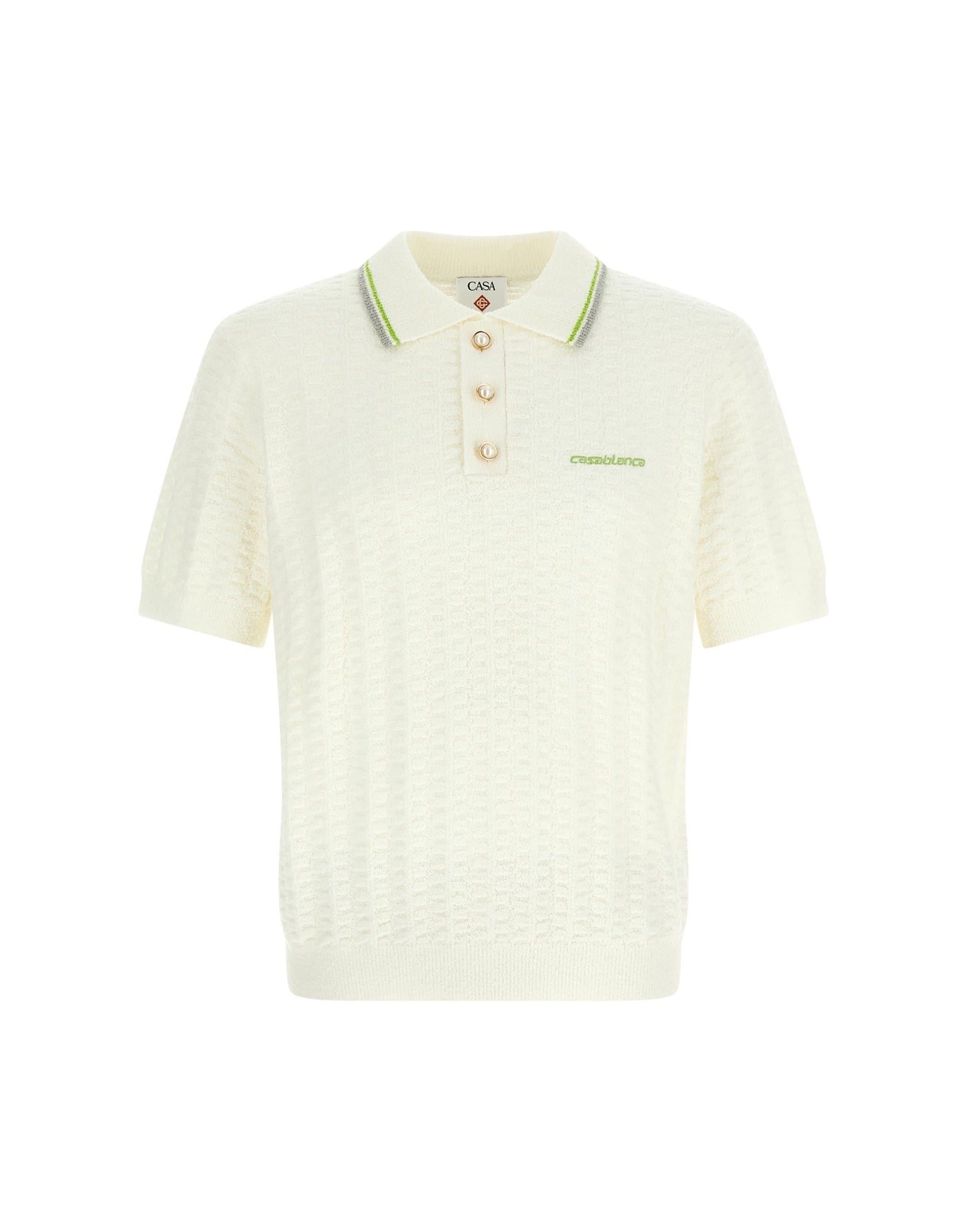 Casablanca Casablanca Tennisbouclé Polo Shirt