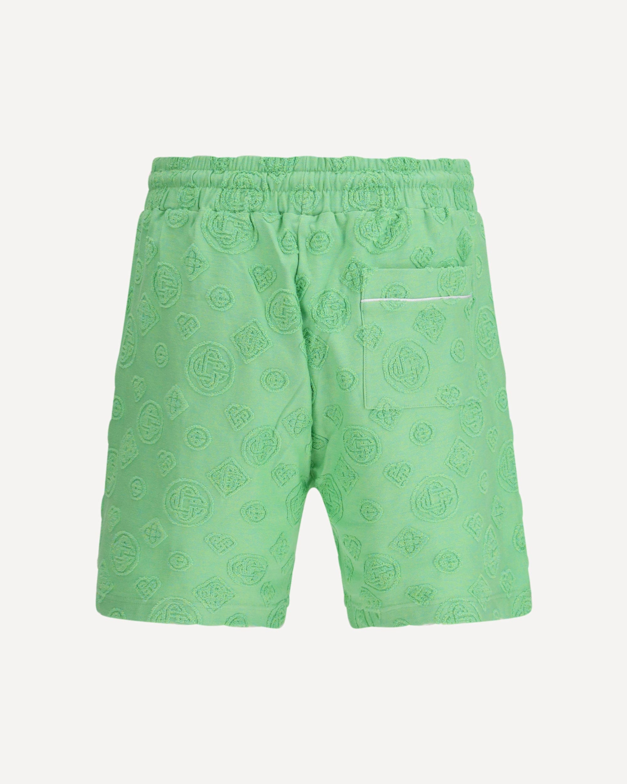 Casablanca Towelling Monogram Casual Shorts
