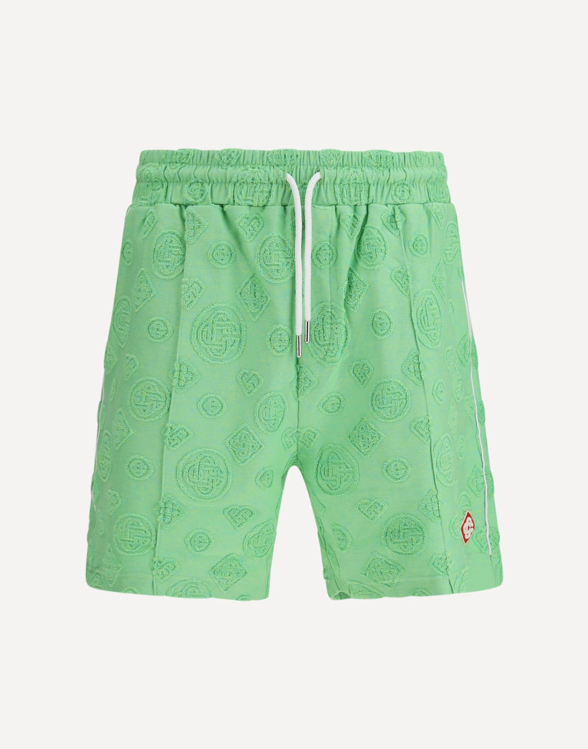 Casablanca Towelling Monogram Casual Shorts