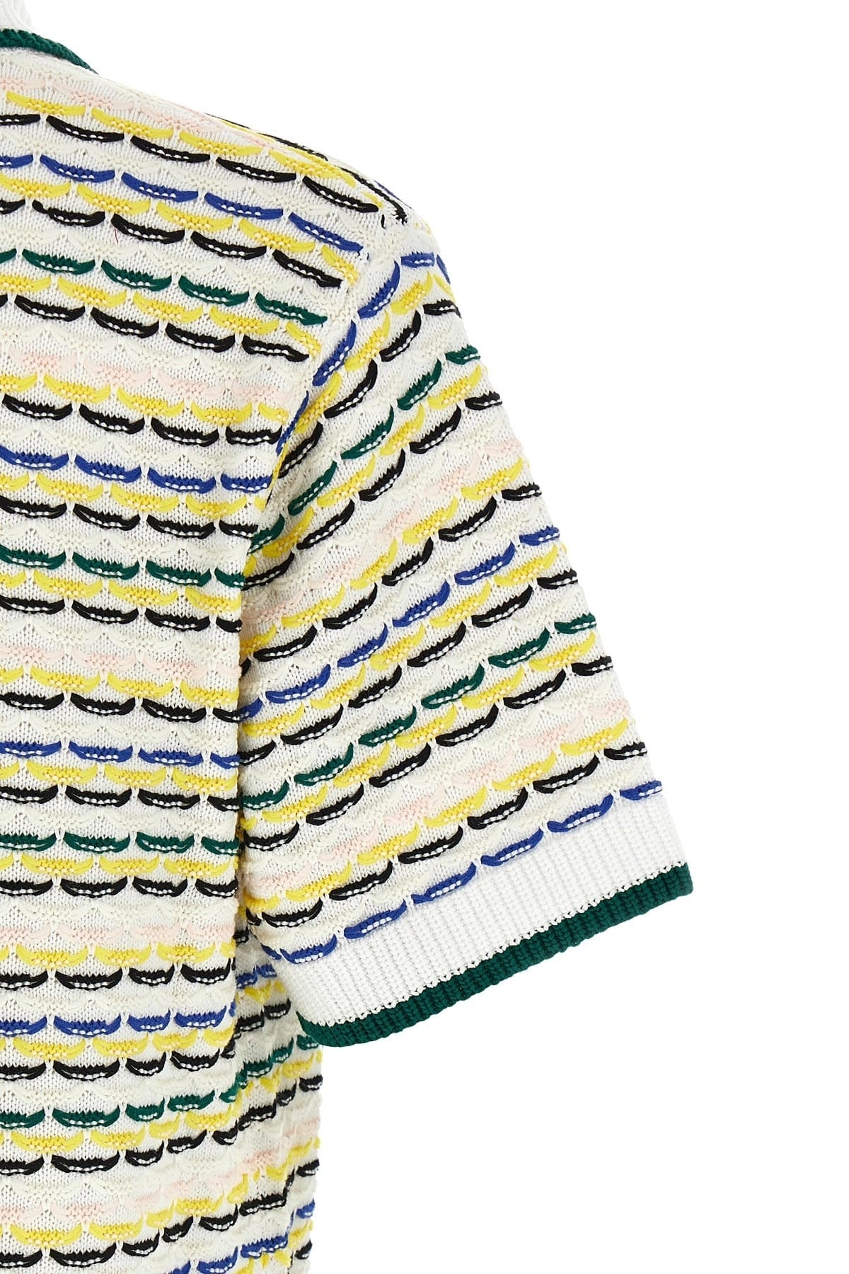 Casablanca Casablanca Tuck Stitch Short Sleeve Shirt