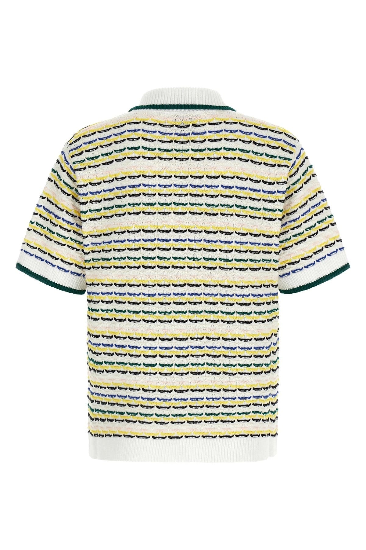Casablanca Casablanca Tuck Stitch Short Sleeve Shirt