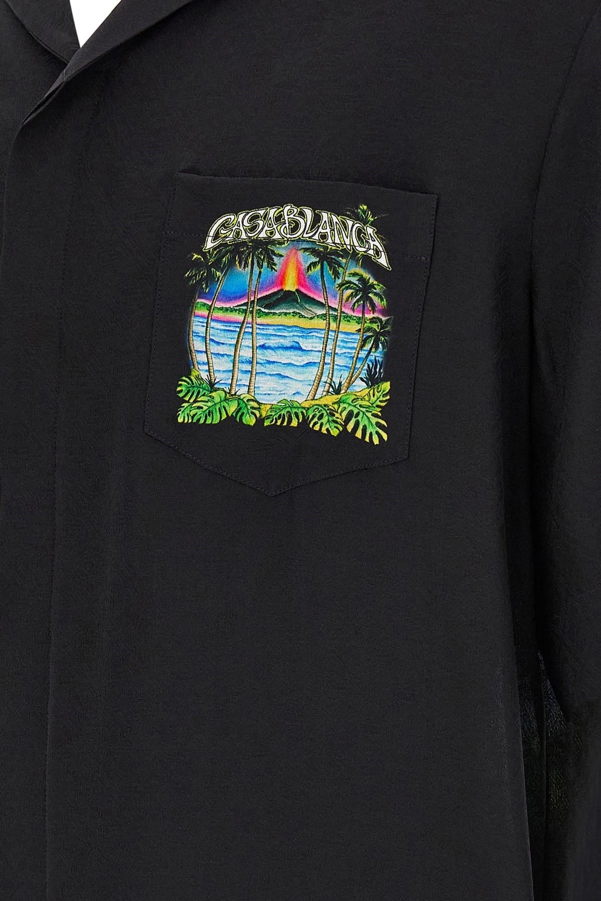 Casablanca Casablanca Volcano Print Shirt