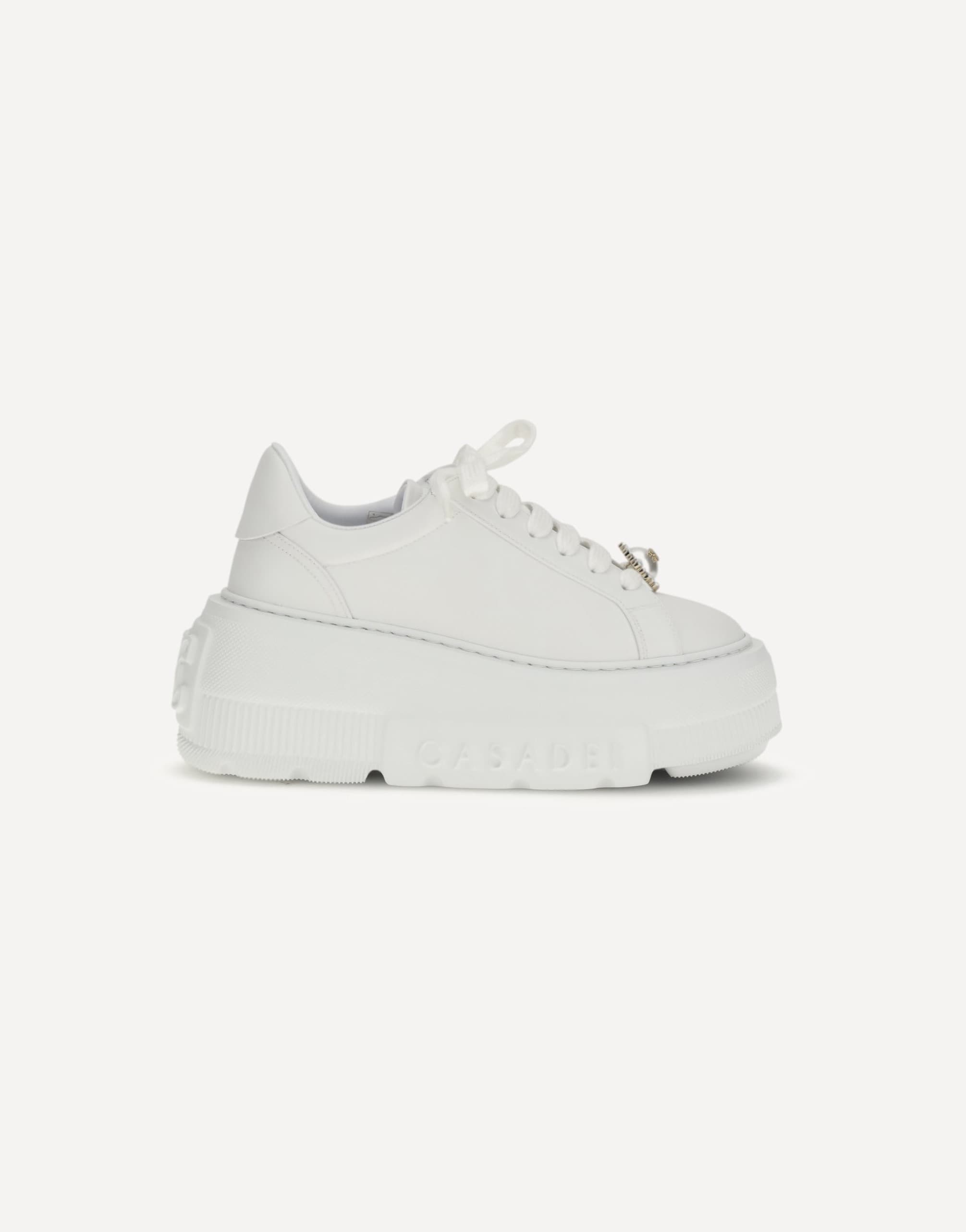Casadei Nexus Lace-Up Sneakers With Platform Sole