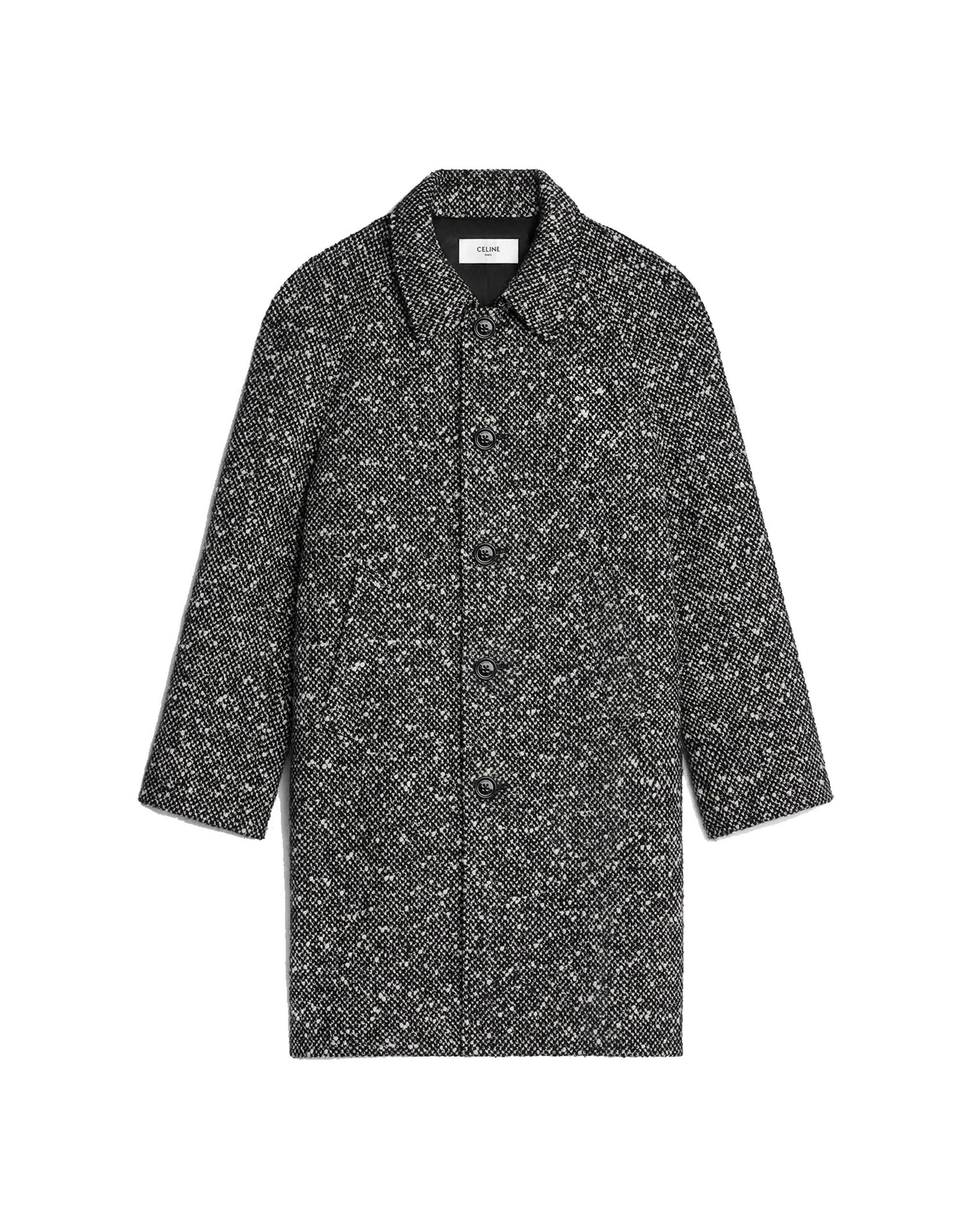 Celine Camden Wool Tweed Coat