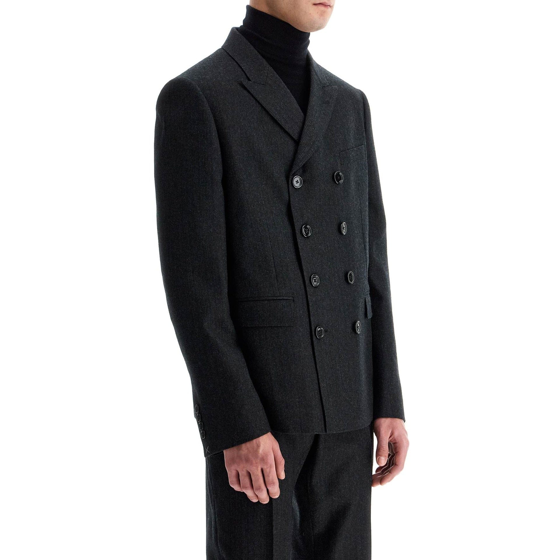 Celine Céline Double Breasted Wool Blazer - alternate view