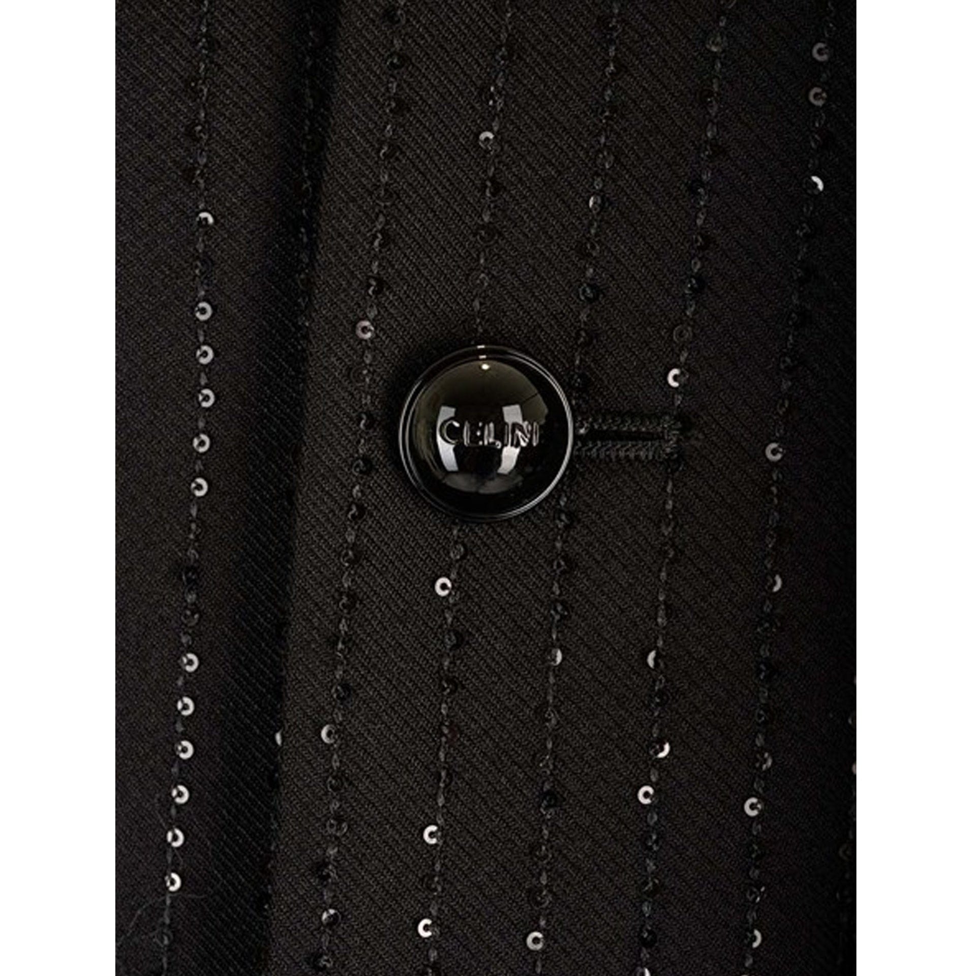 Celine Chelsea Sequin Detailed Jacket