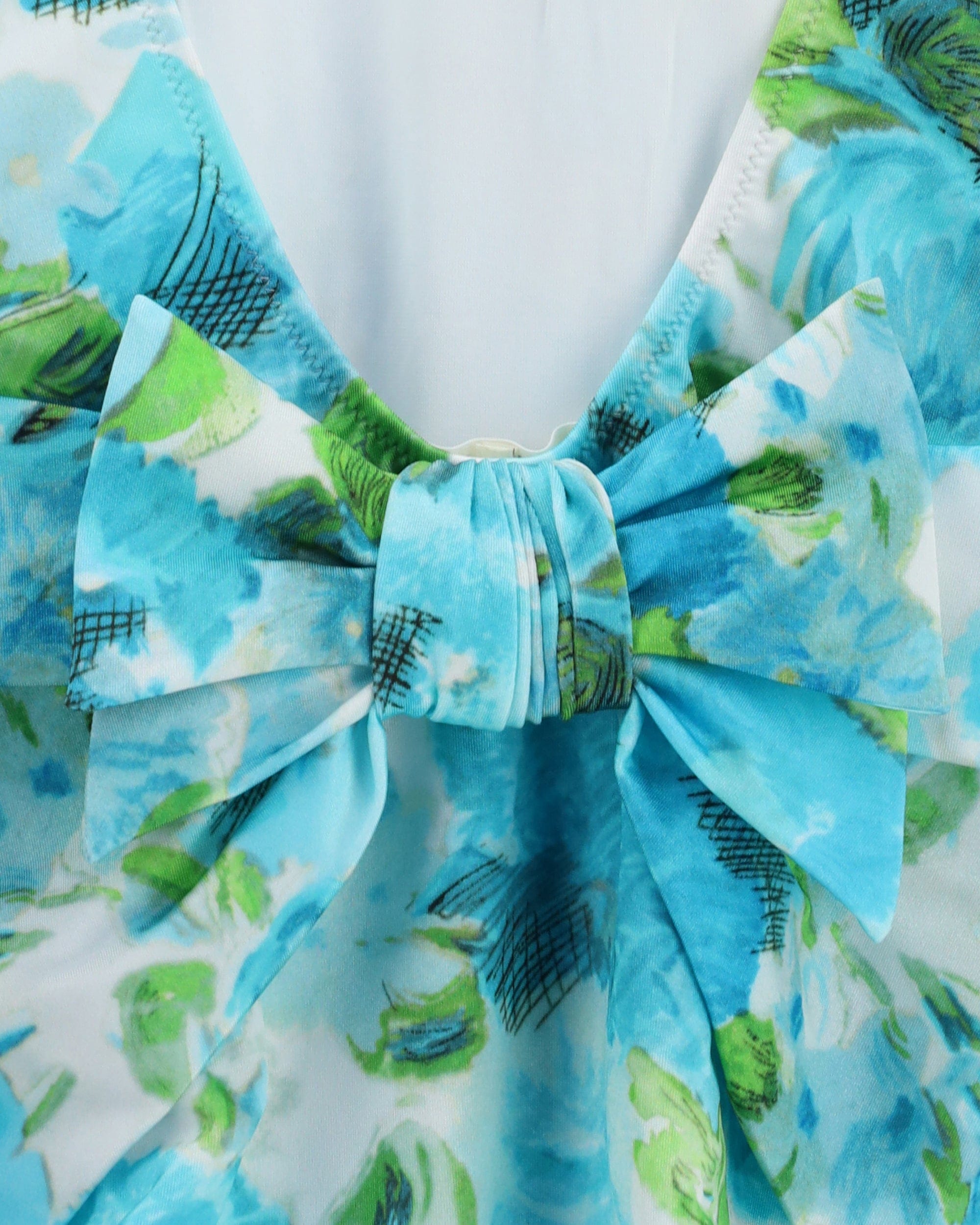 Chloé Aquatic Flowers Print One-Piece Swimsuit