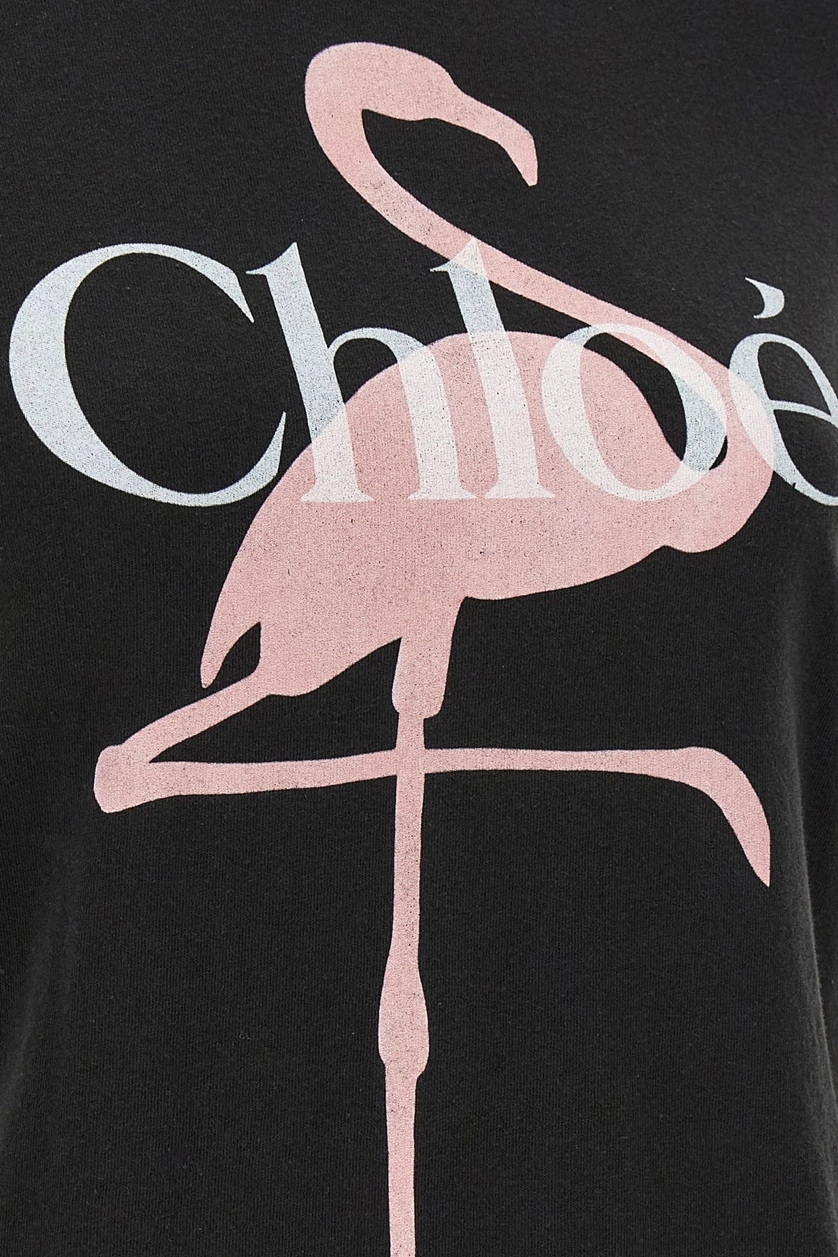 Chloé Chloé Black Printed T-Shirt