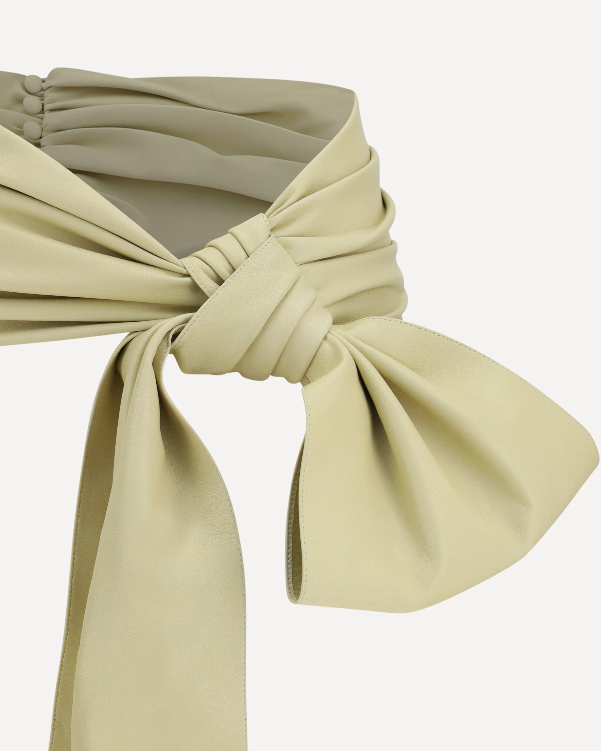 Chloé Bow Belt With Fixed Maxi Bow