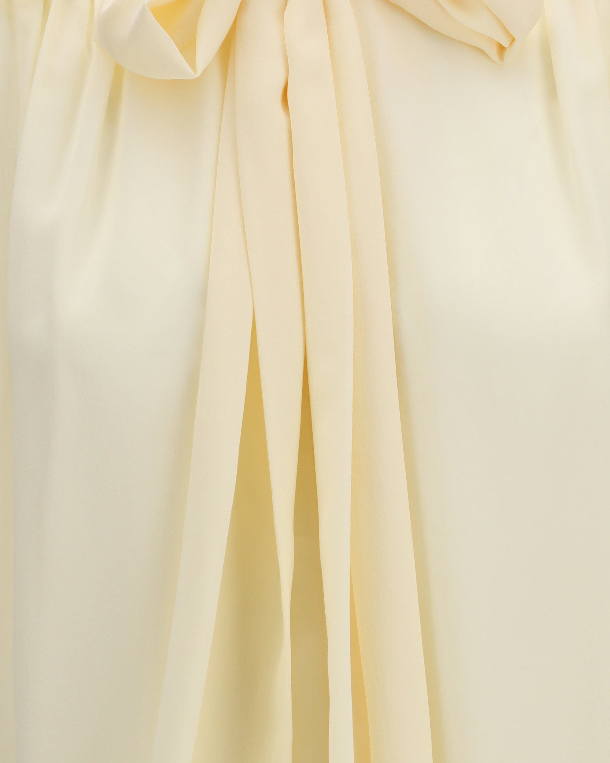Chloé Chloé Bow Blouse With Embroidered Shoulders