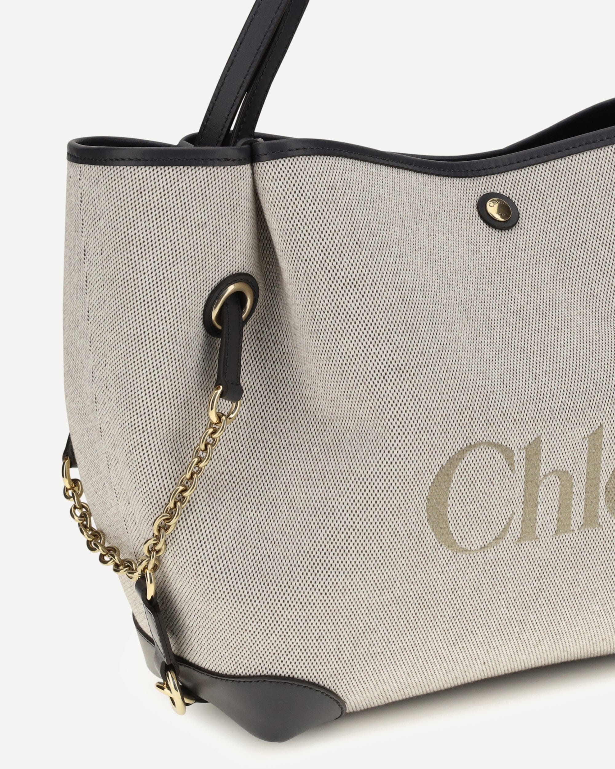 Chloé Chloé Clover Tote Bag In Canvas