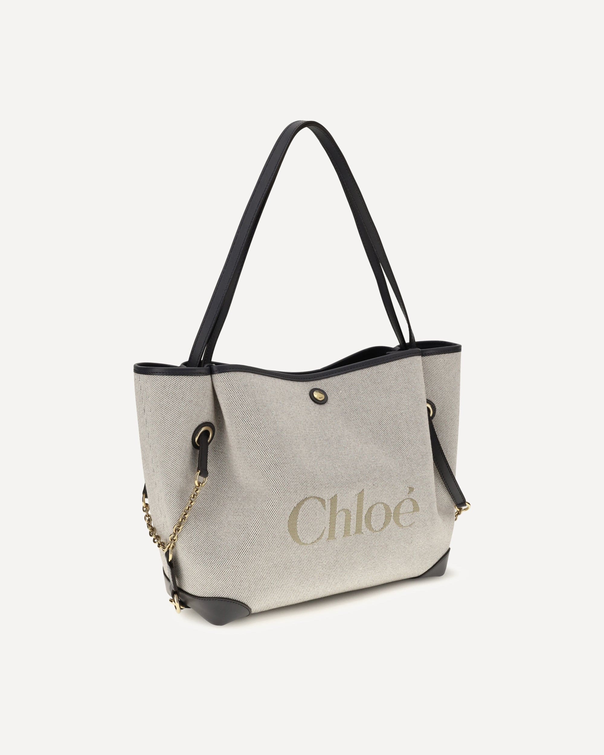 Chloé Clover Tote Bag In Canvas - alternate view