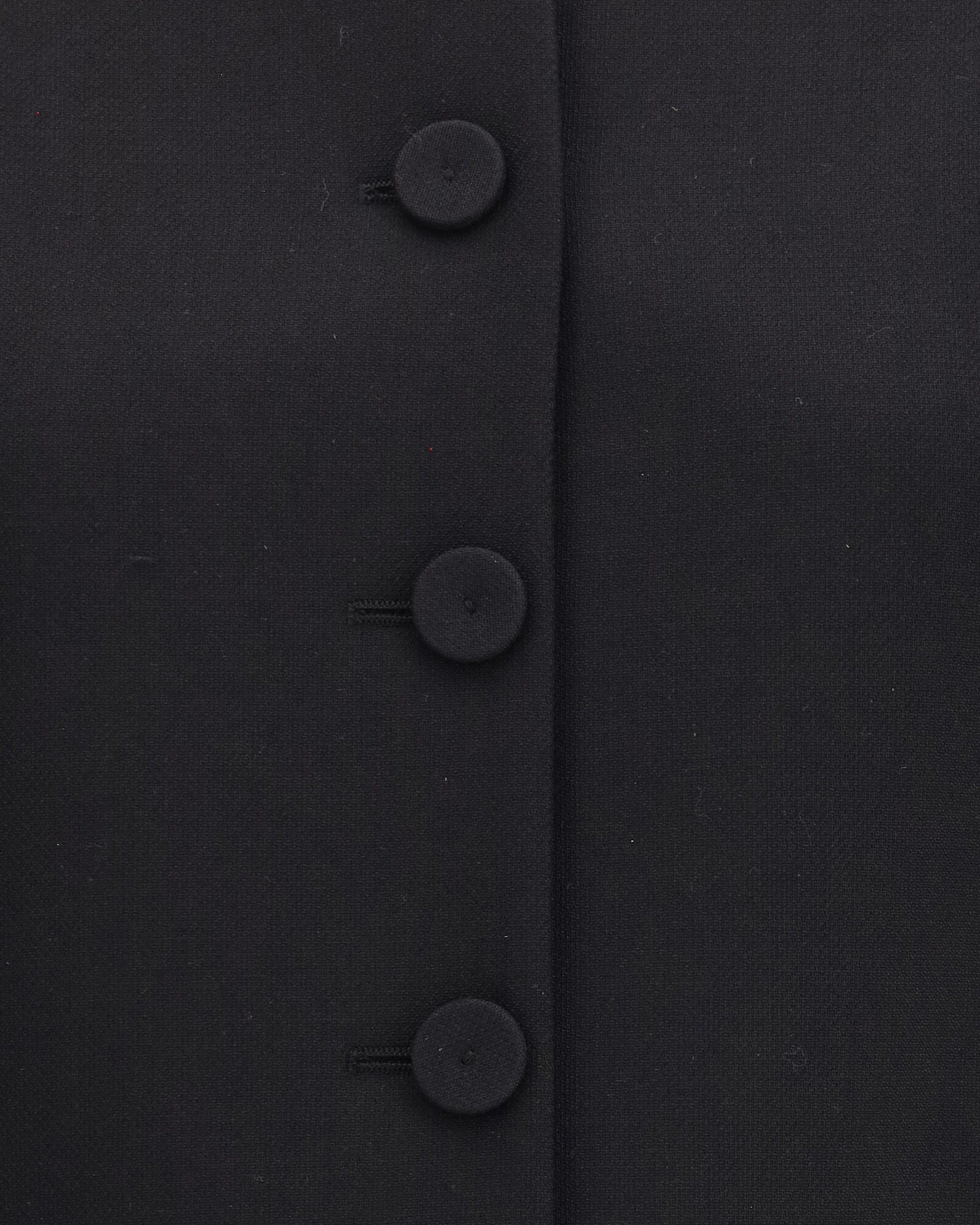 Chloé Chloé Collarless Fitted Wool Crêpe Jacket